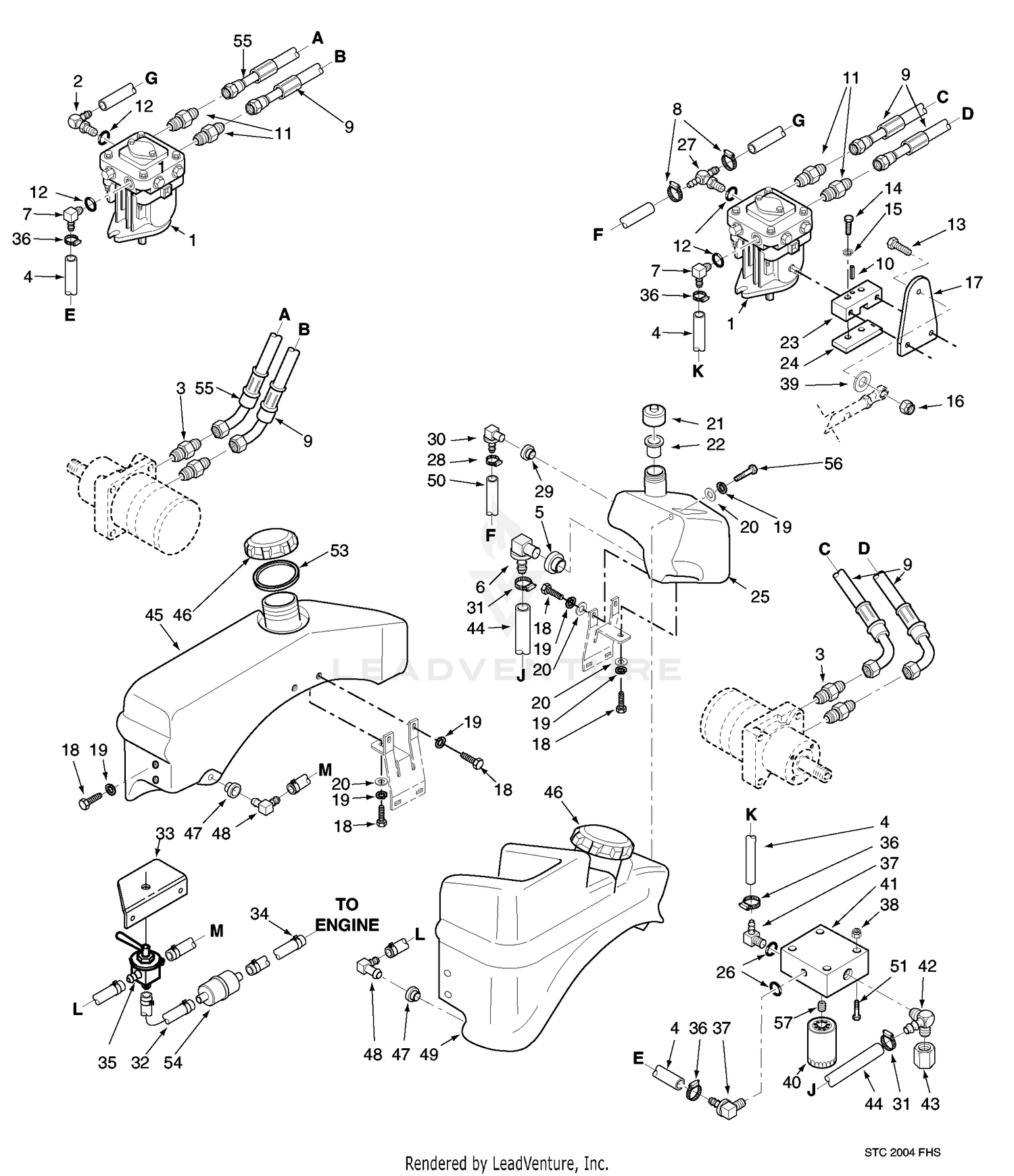 Fuel And Hydraulic System