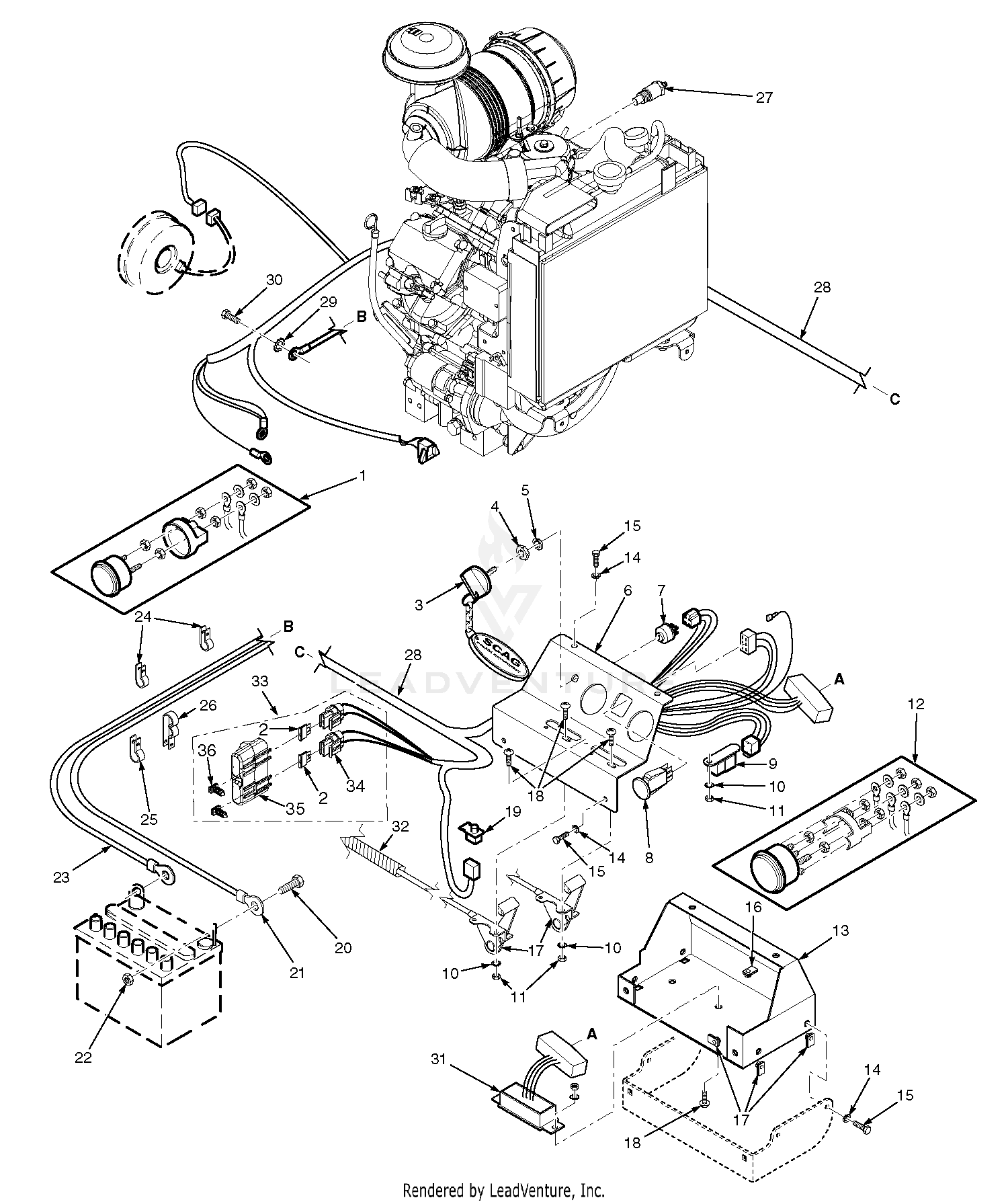 Electrical System - 750 KA Kawasaki