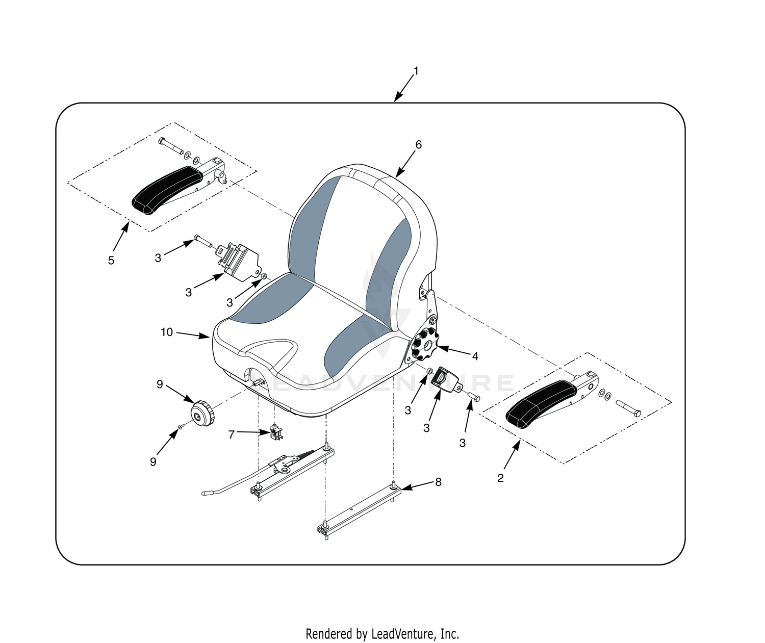 STTII SUSPENSION SEAT