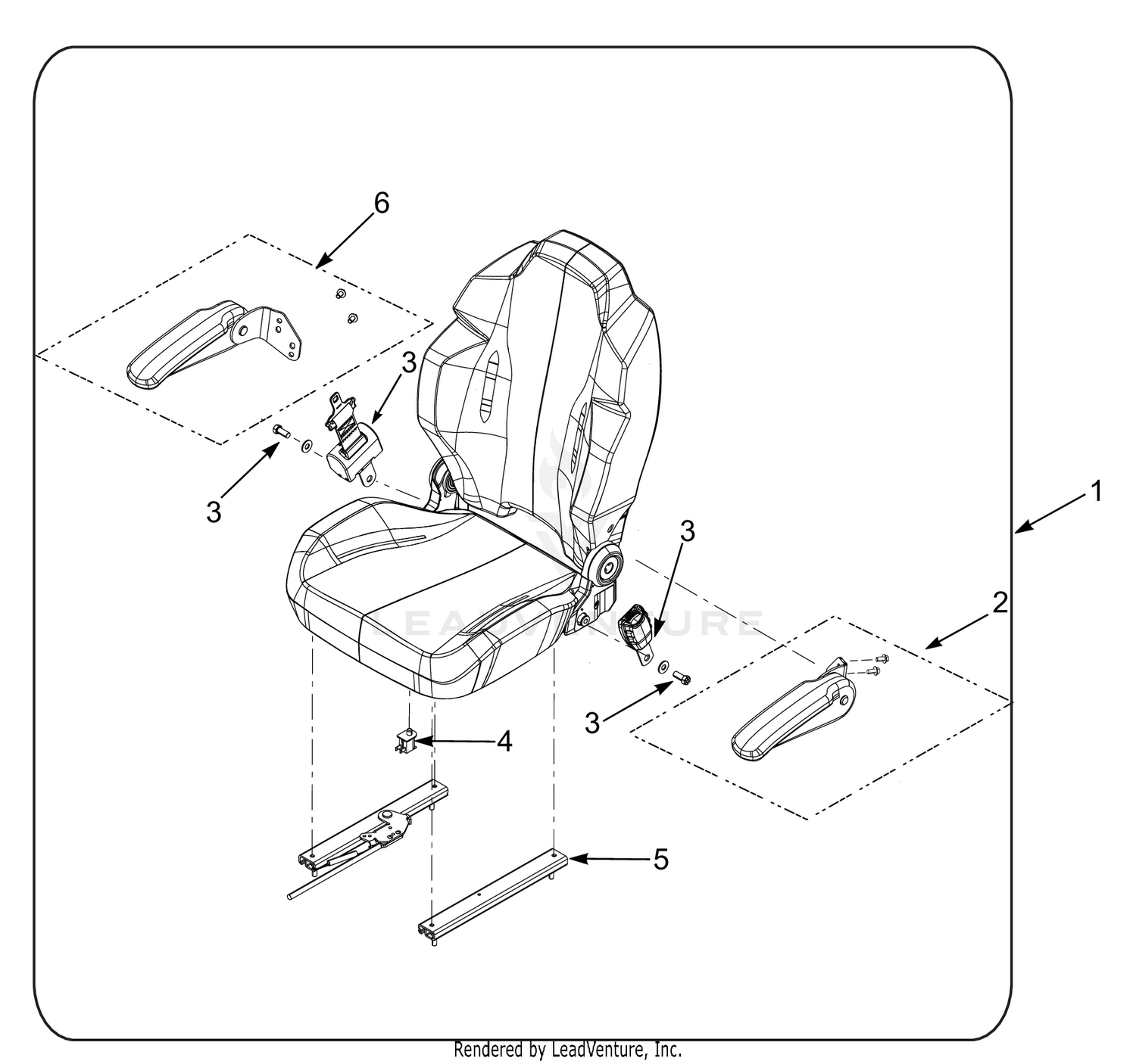 SCZII SEAT ASSEMBLY