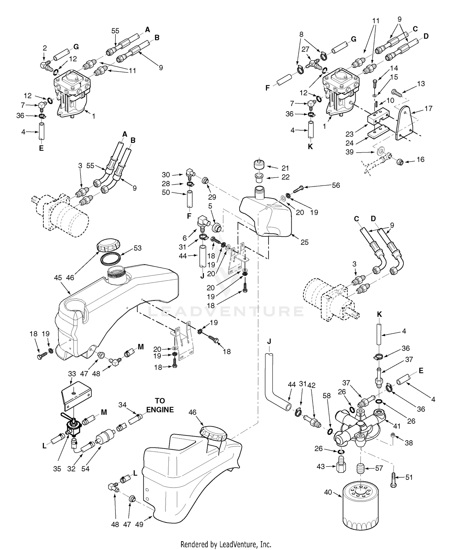 Fuel And Hydraulic System