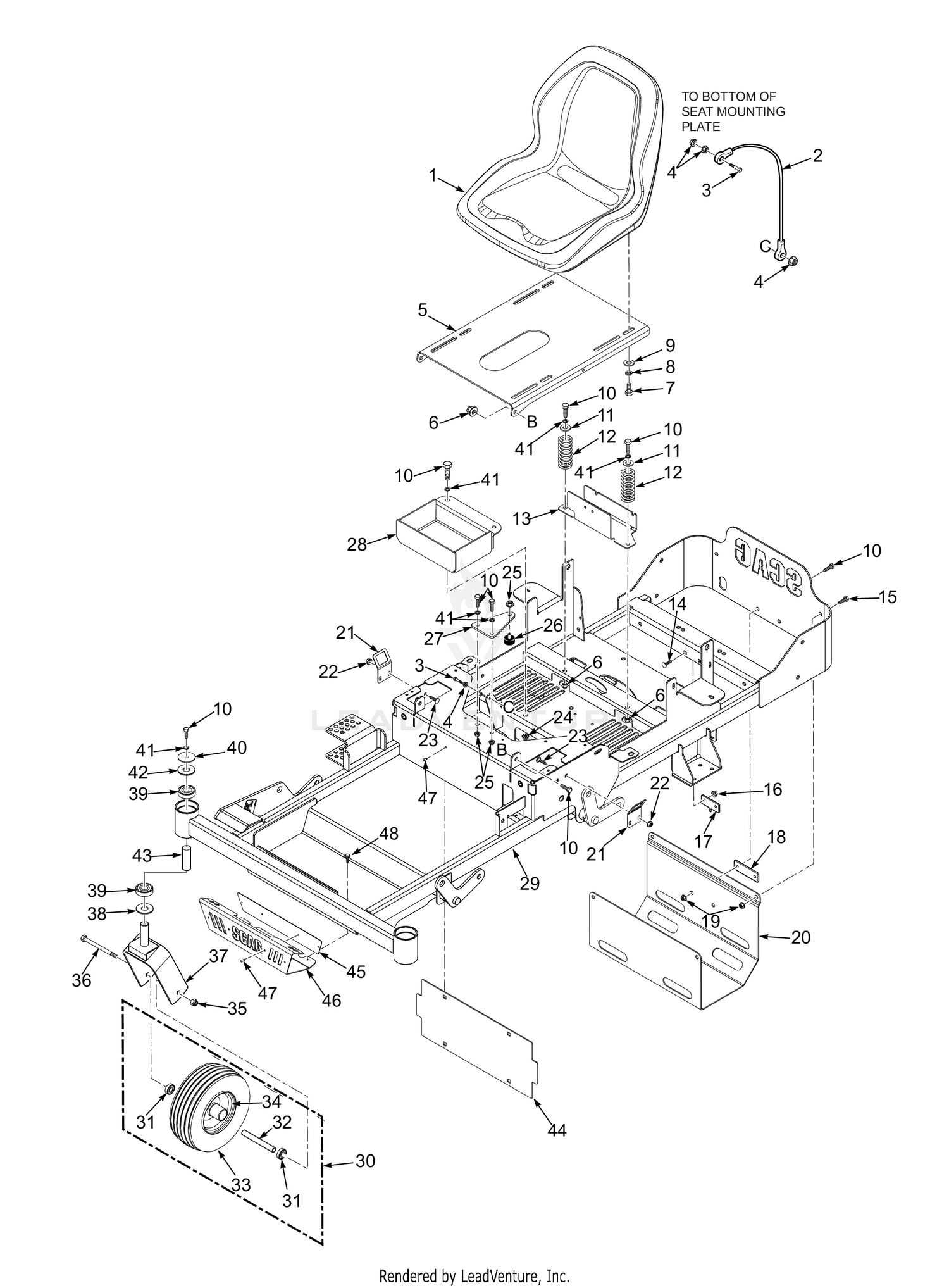 36H & 42H SHEET METAL COMPONENTS