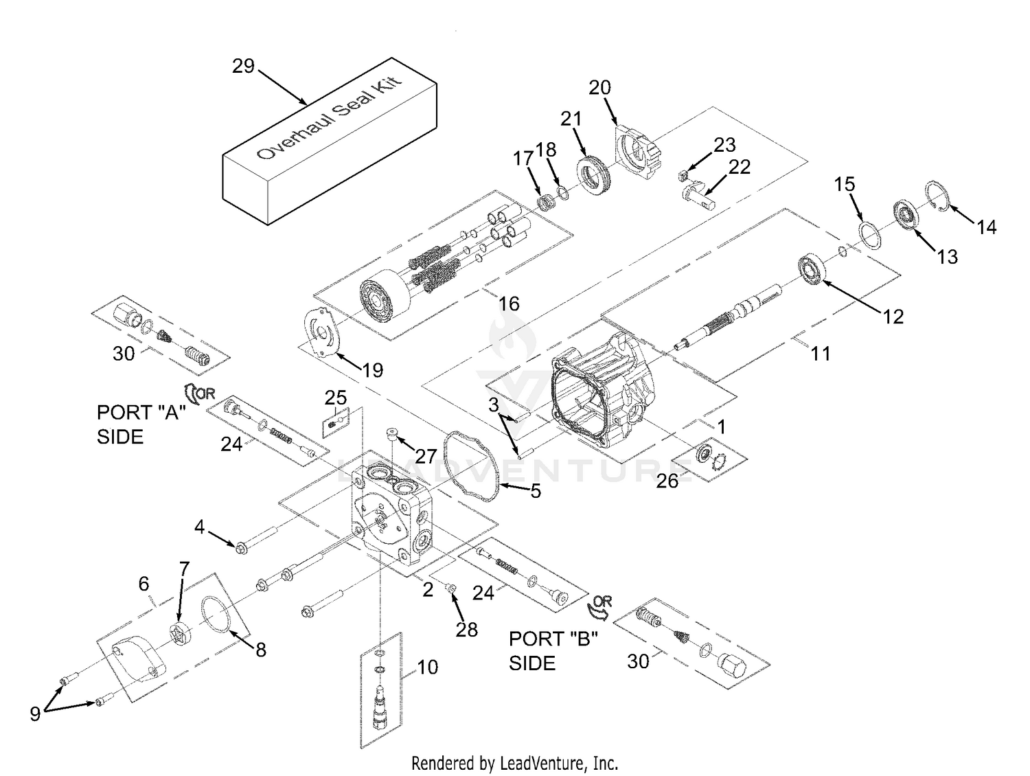 Hydraulic Pump Assembly