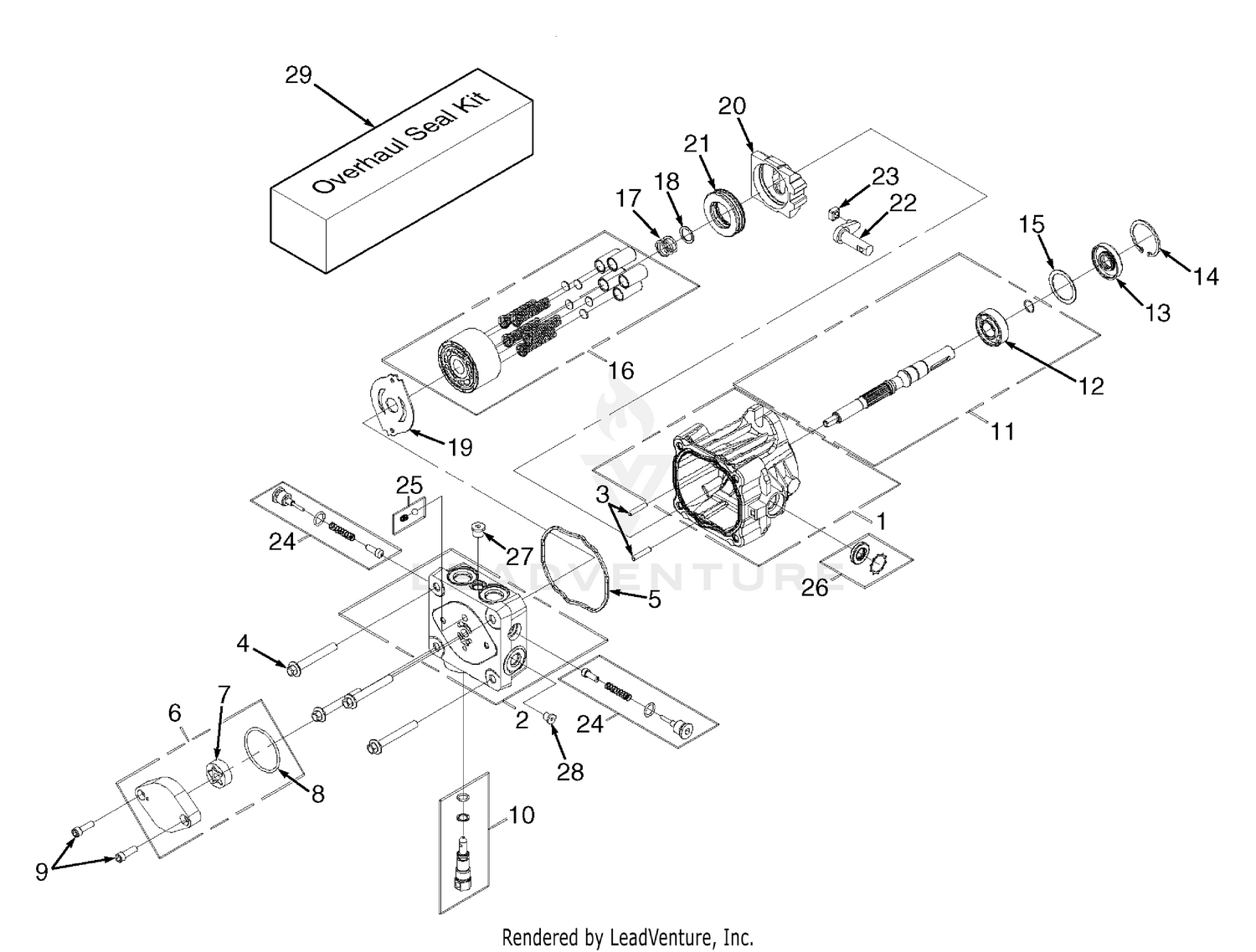 Hydraulic Pump Assembly