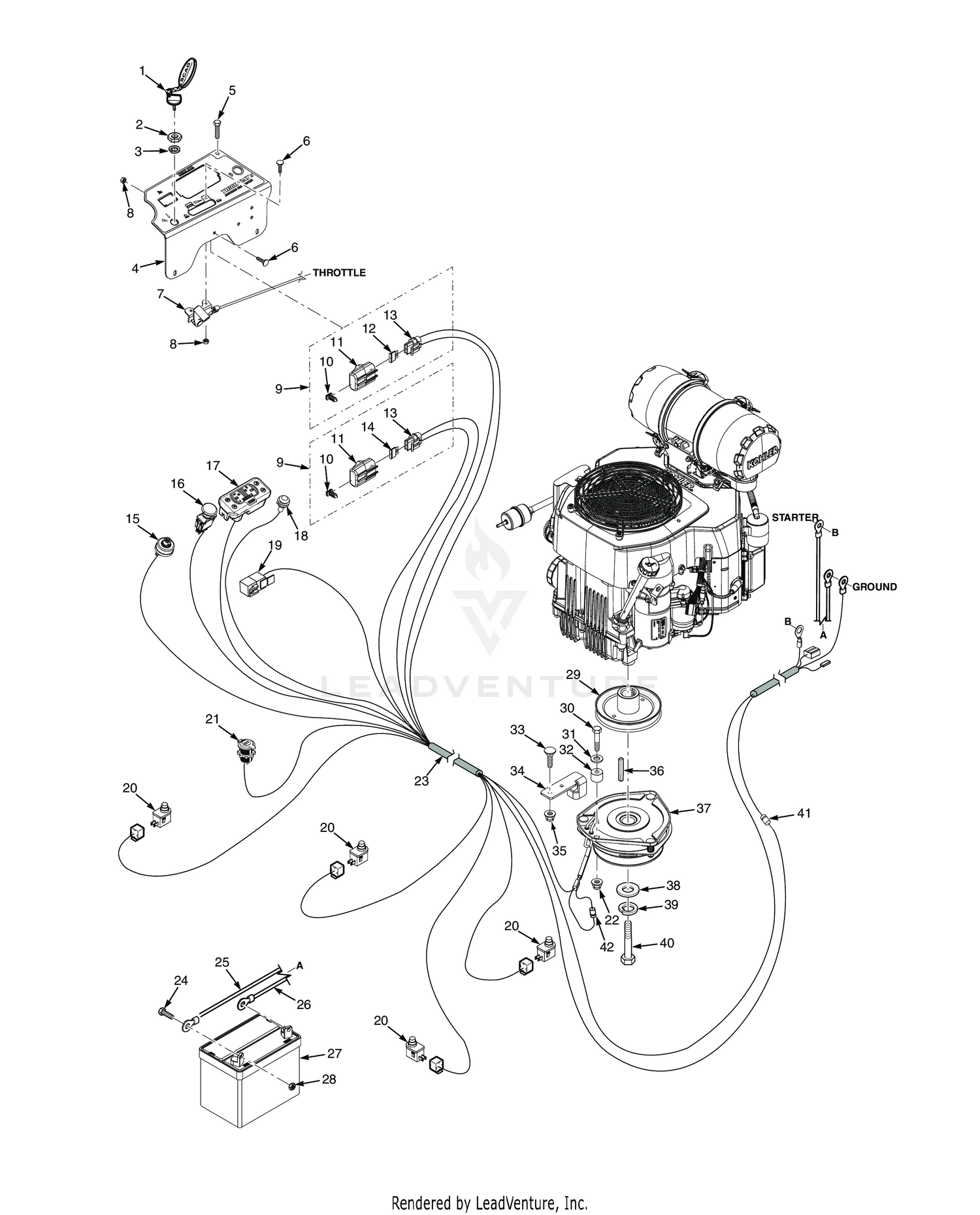 ELECTRICAL SYSTEM - KOHLER EFI