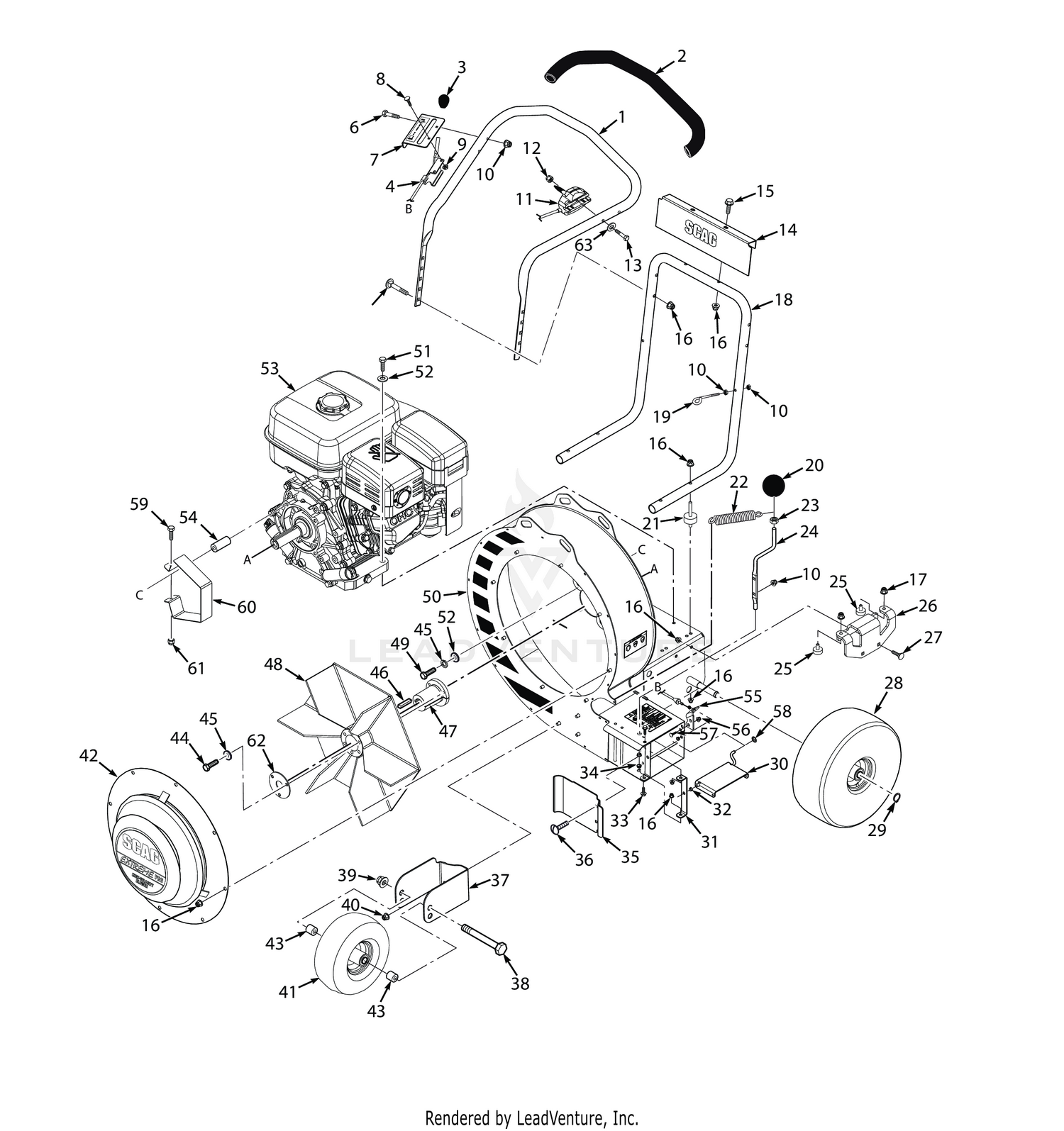 EXTREME PRO BLOWER ASSEMBLY