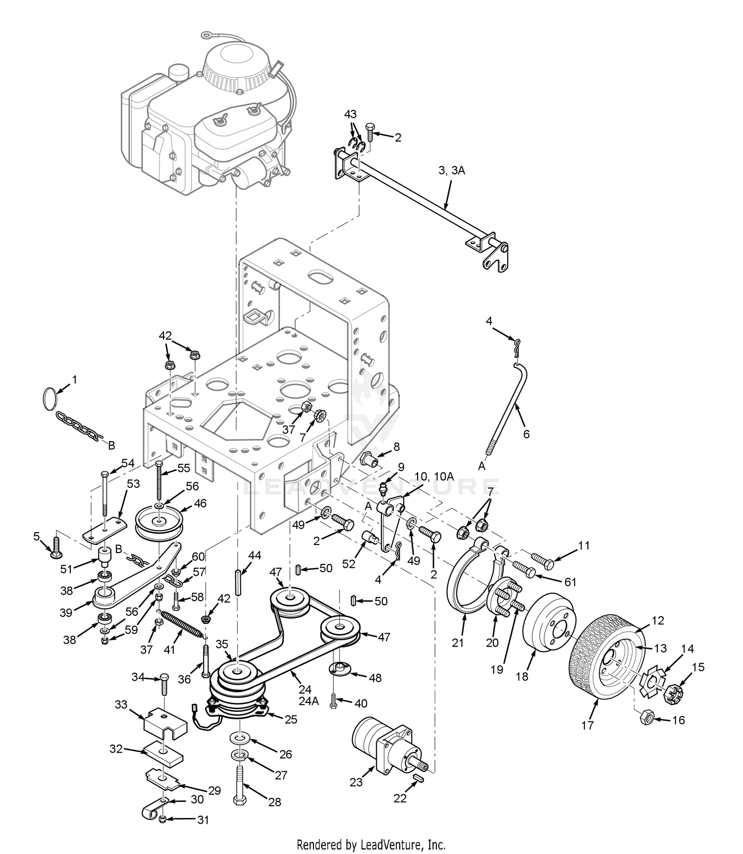DRIVE AND BRAKE COMPONENTS