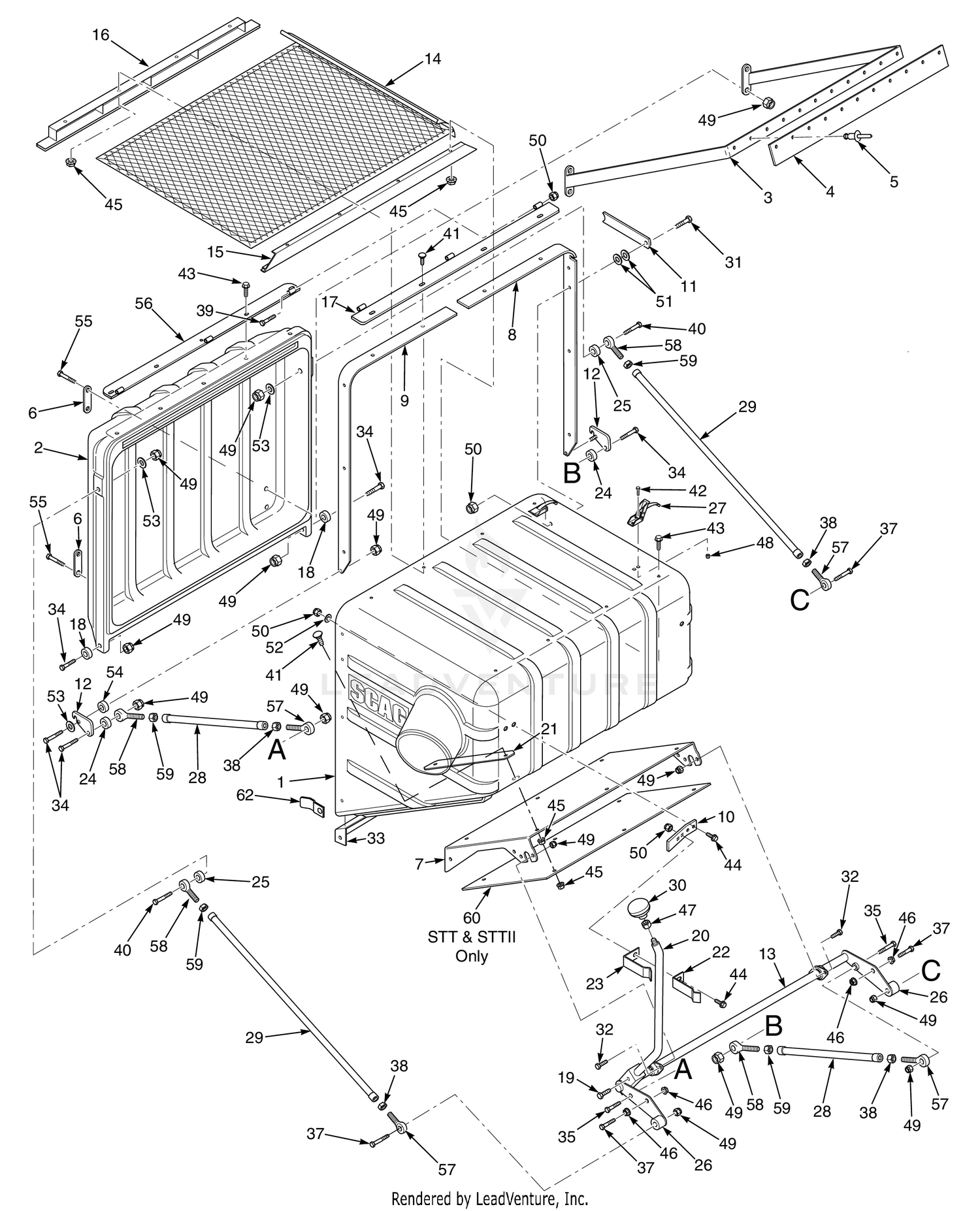 GC-CS HOPPER COMPONENTS
