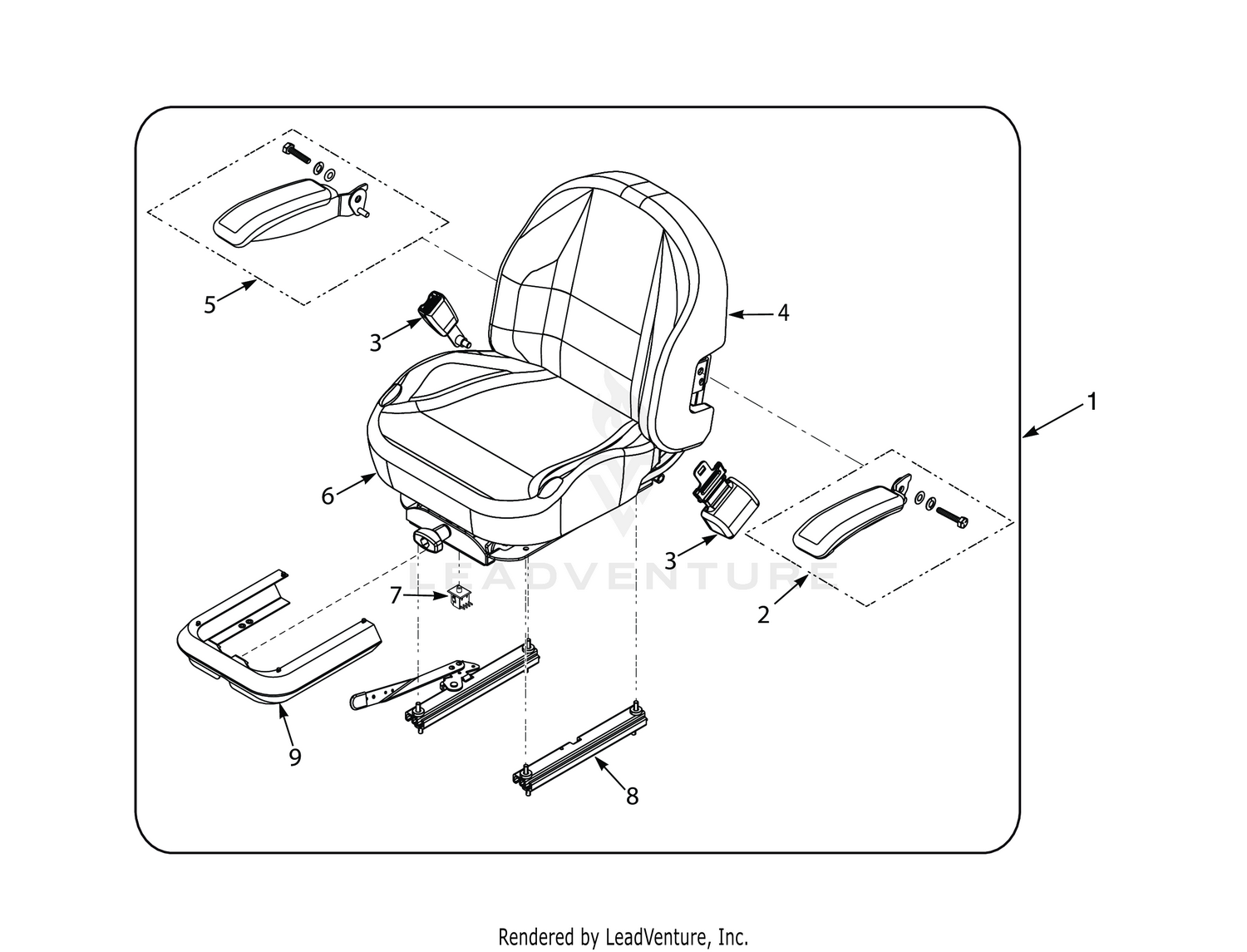 SPZ SUSPENSION SEAT