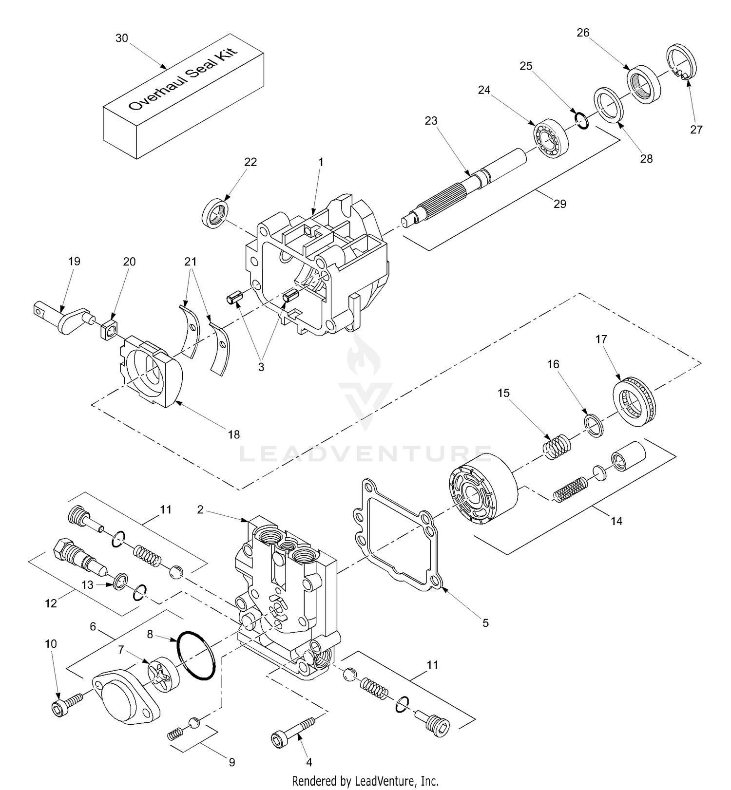 Hydraulic Pump Assembly