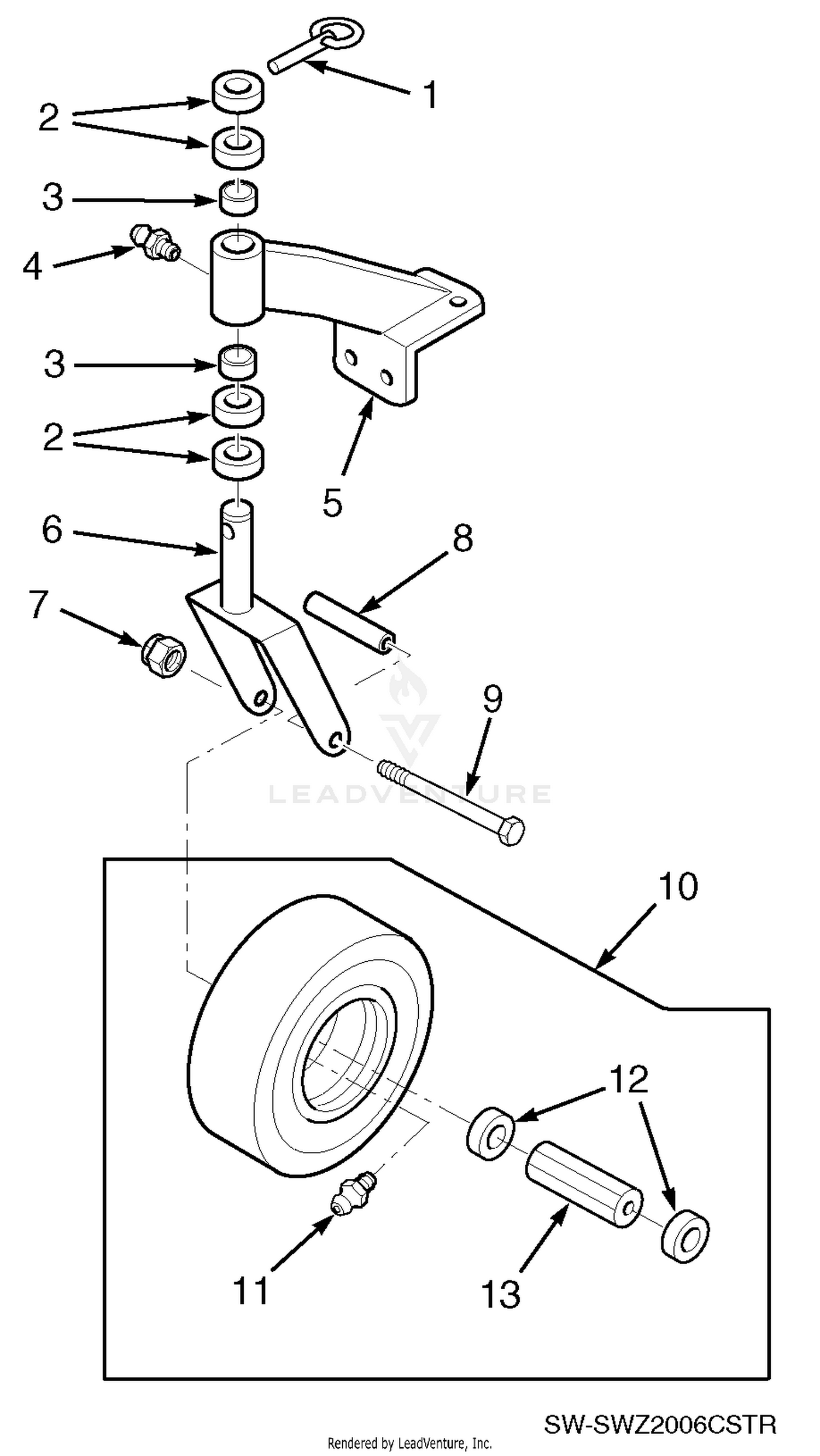 Caster Assembly