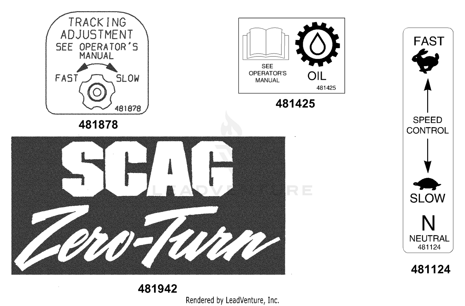 Replacement Decals & Information (3 of 3)