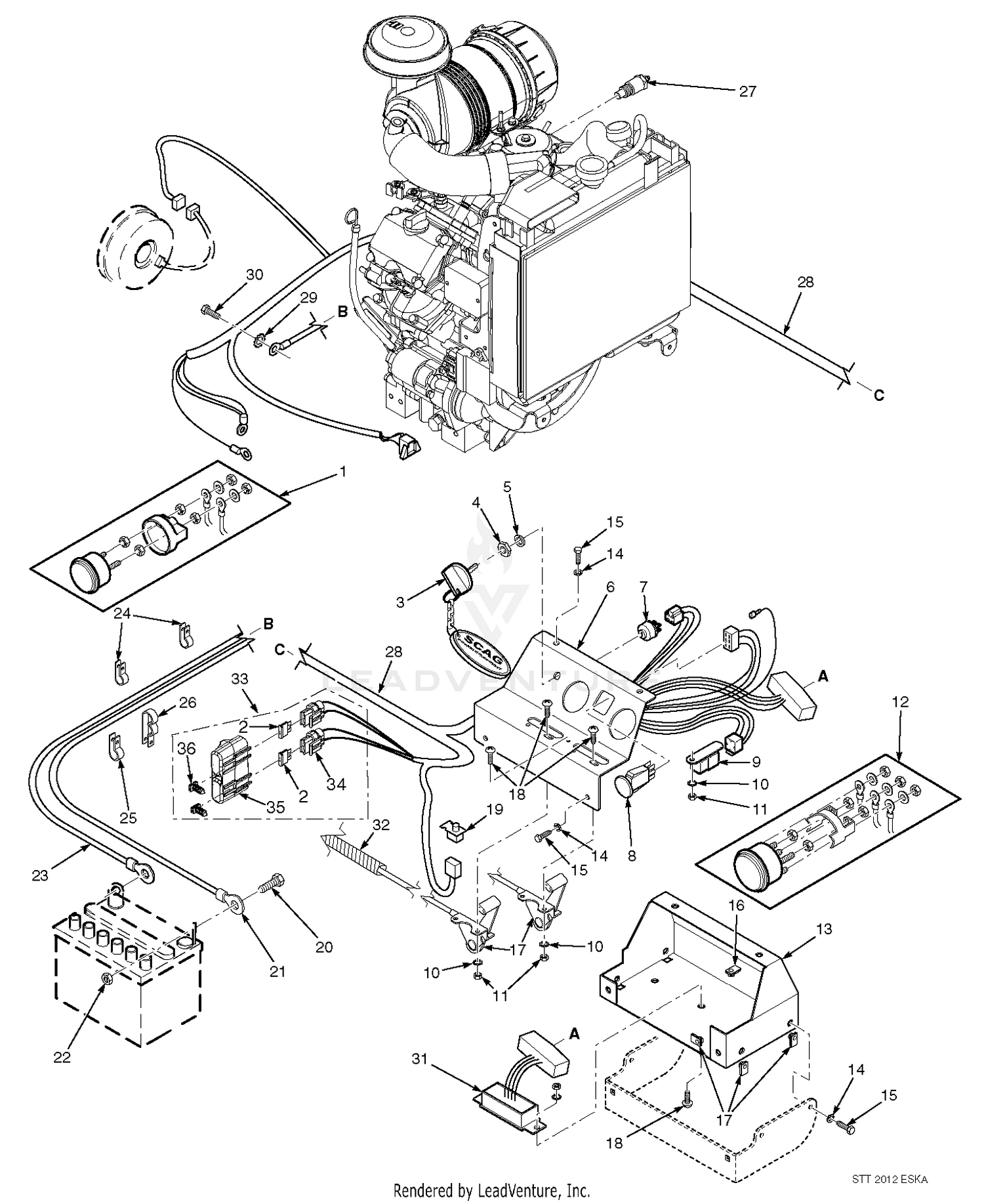 Electrical System - 750KA Kawasaki