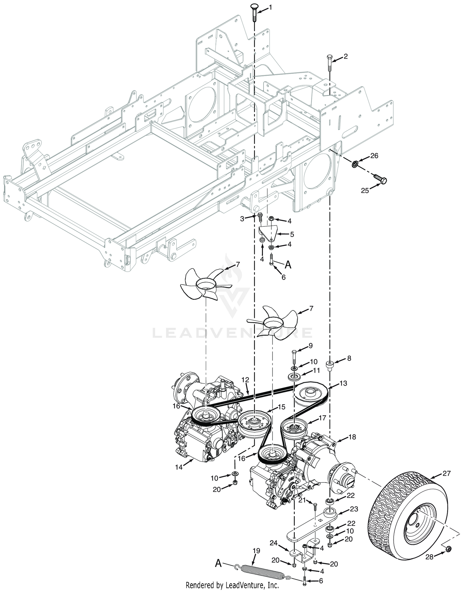 SCZII DRIVE SYSTEM COMPONENTS