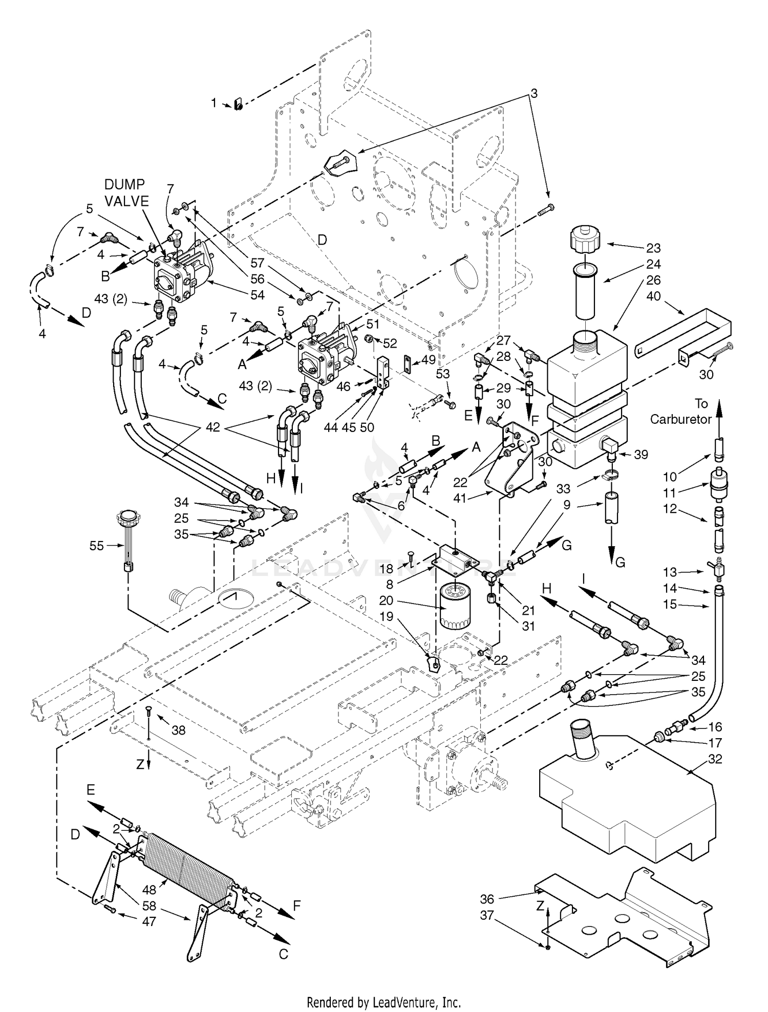 Fuel And Hydraulic System