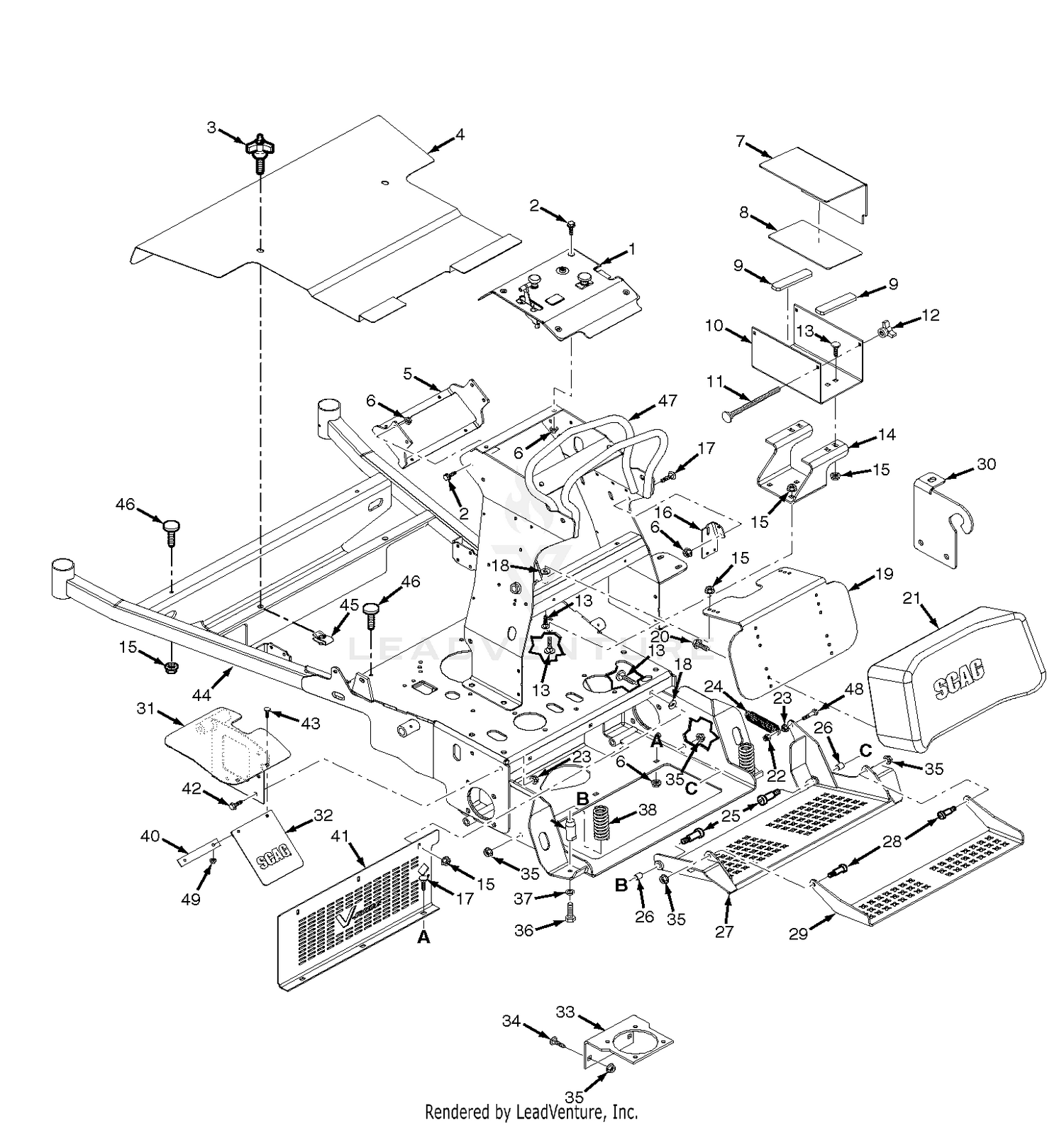 SVR-61V Sheet Metal Components