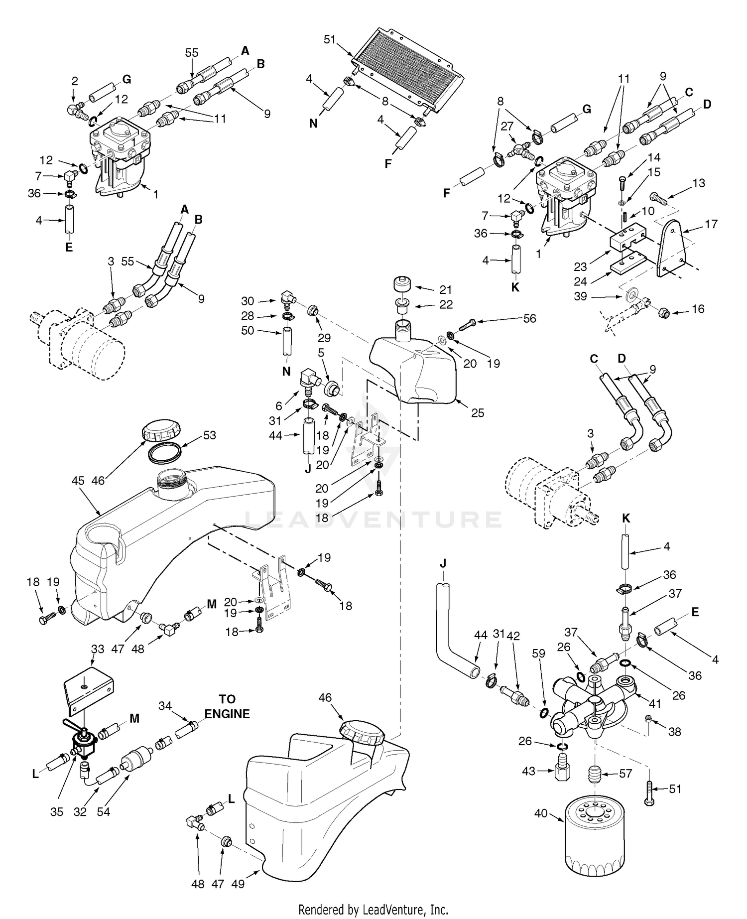 Fuel And Hydraulic System