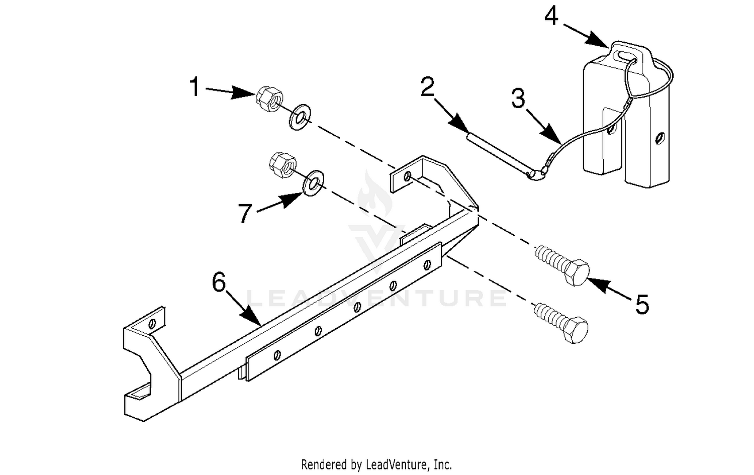 STT61V-28CAT / SCZ61V Front Weight Components