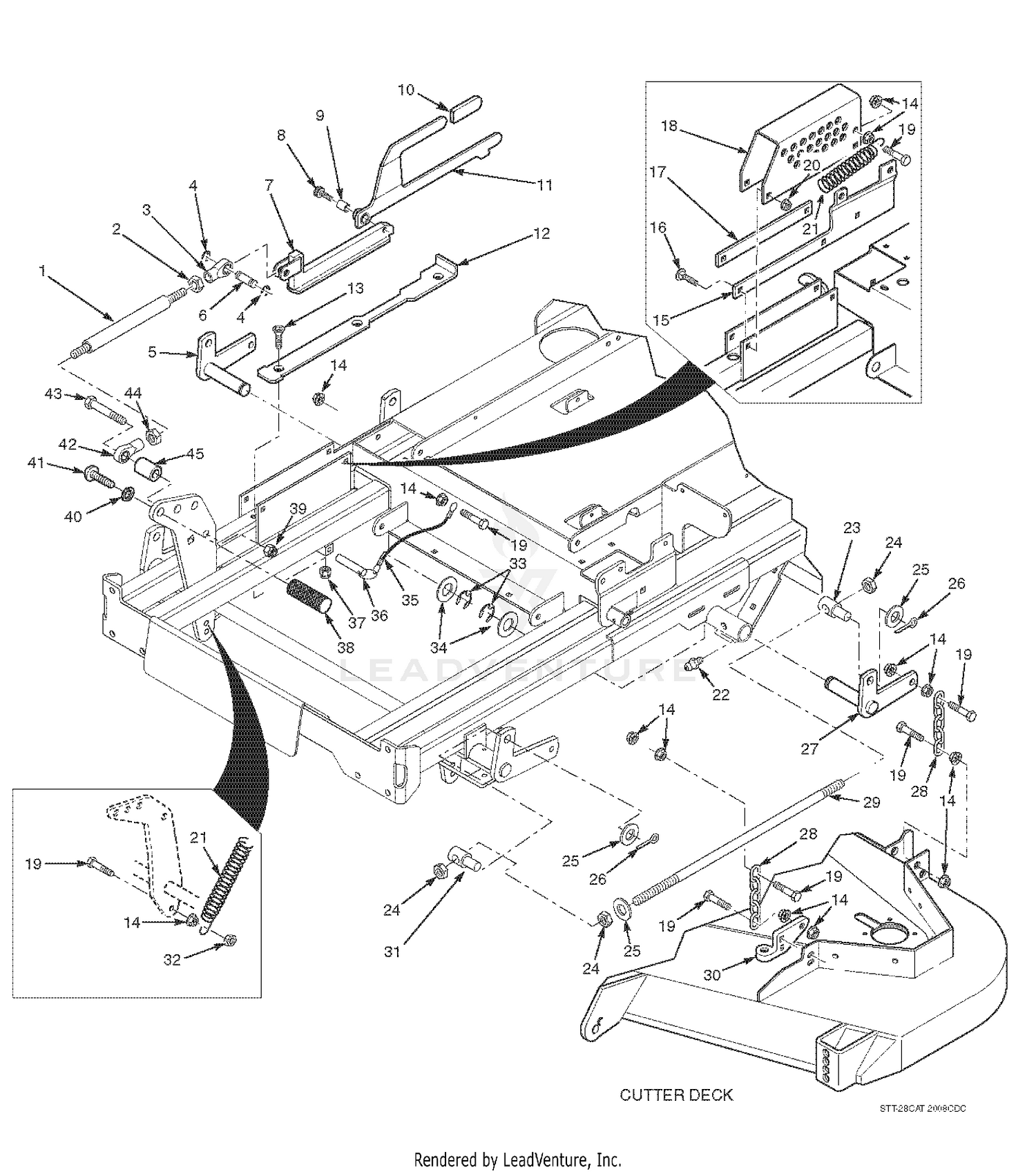 Cutter Deck Controls