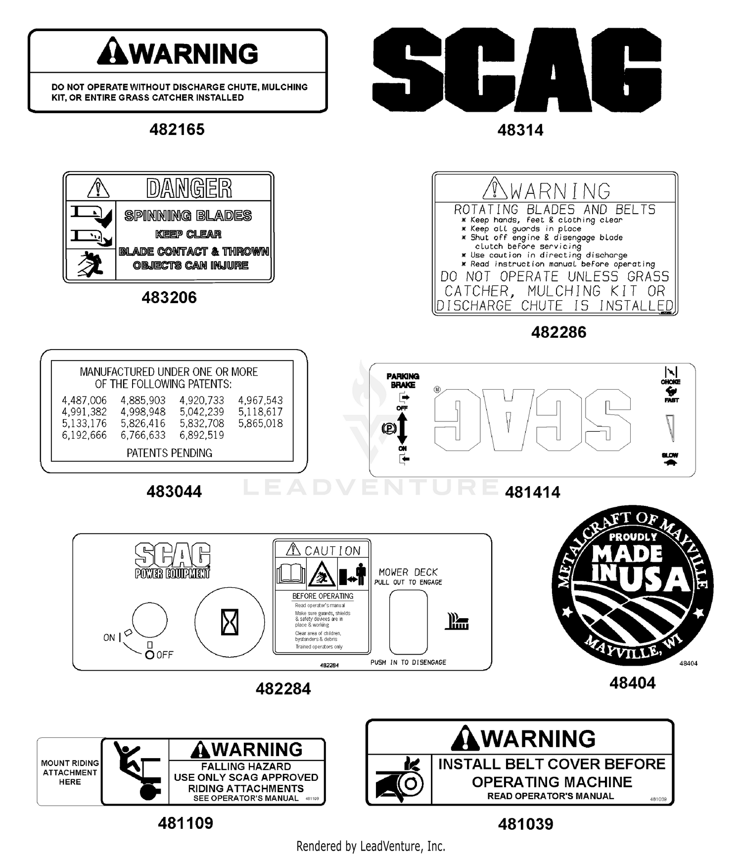 Replacement Decals & Information (Part 1)