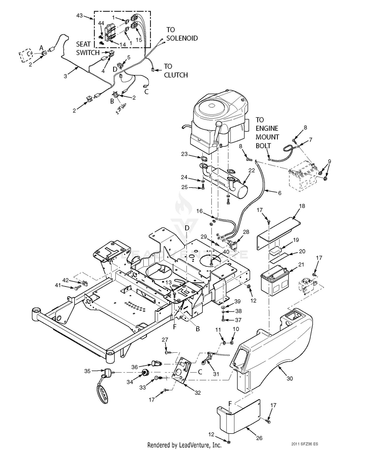 Exhaust And Electrical System - SFZ36
