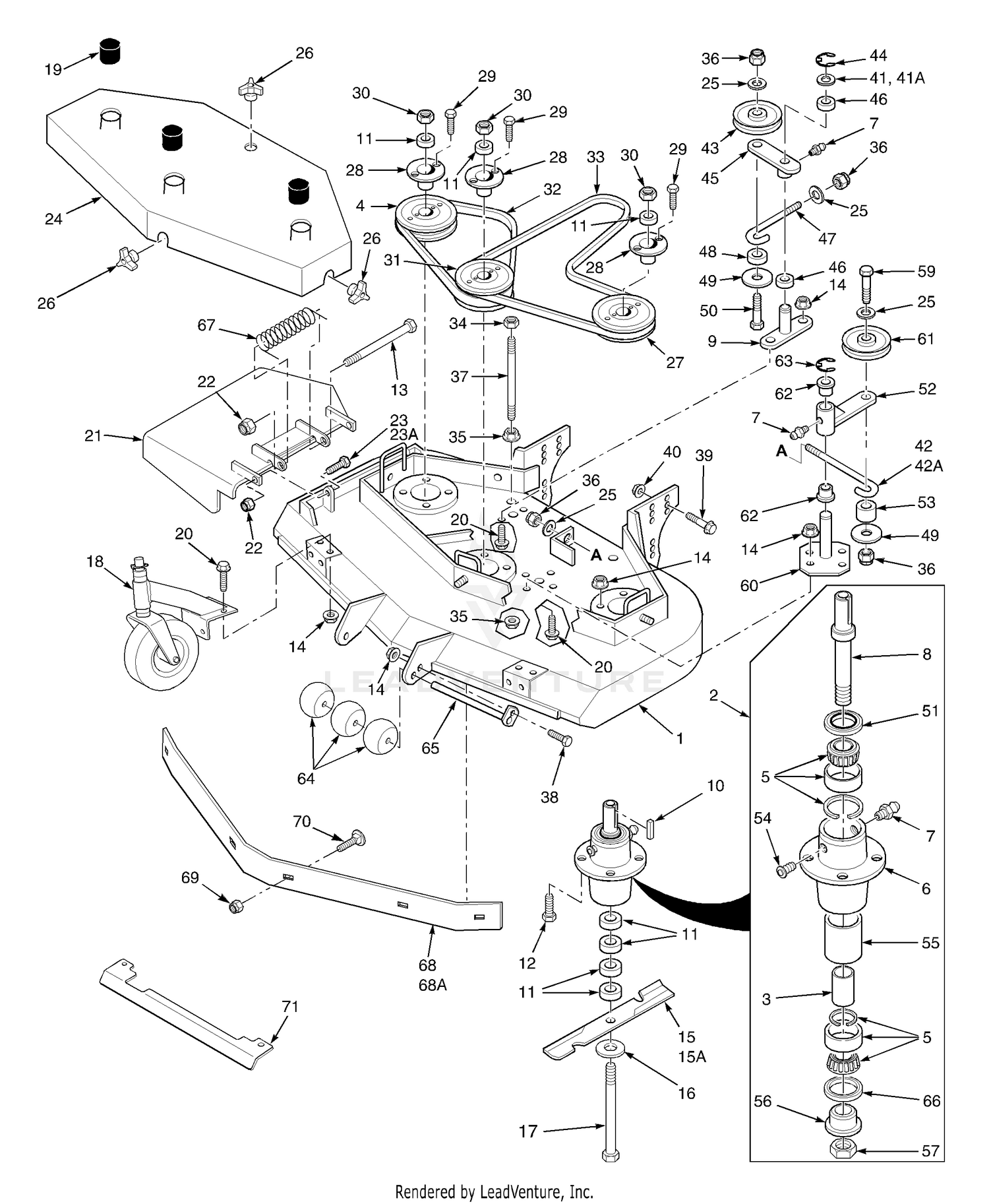 Cutter Deck 48A