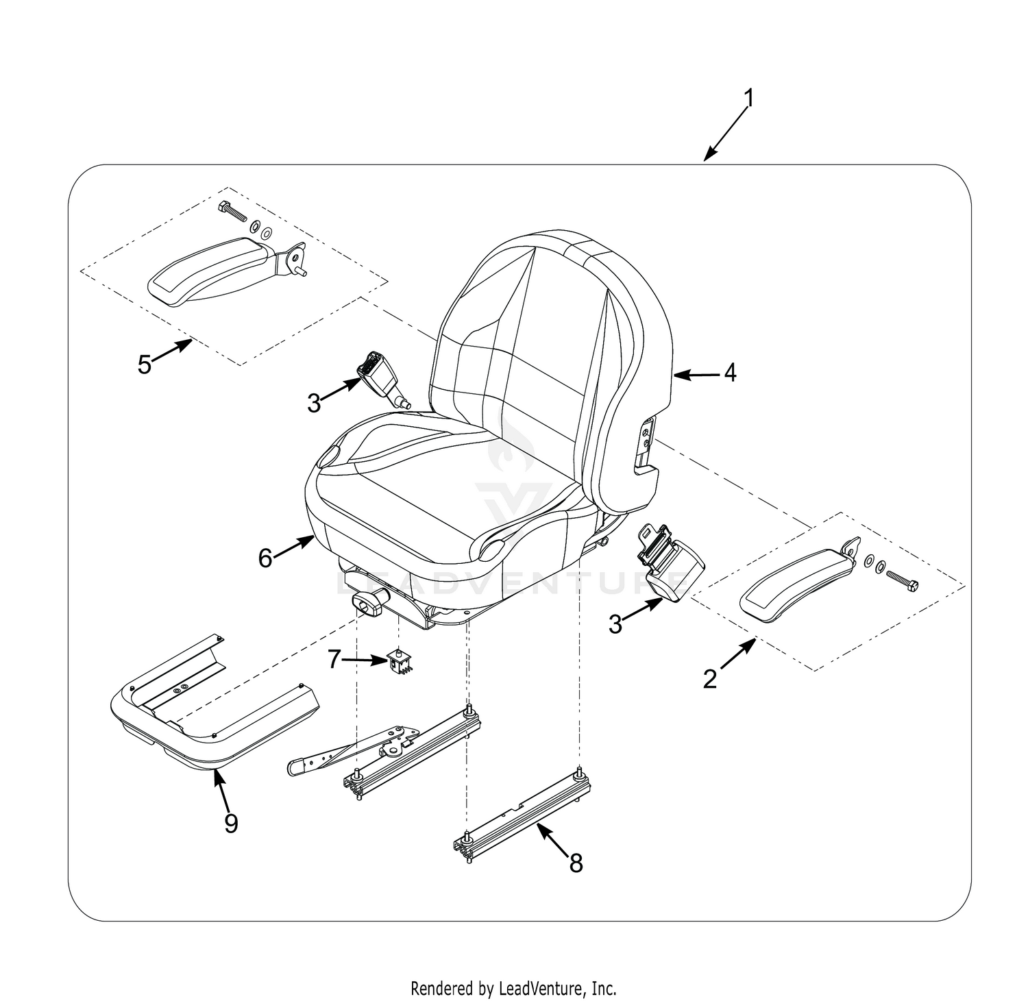SPZ SUSPENSION SEAT