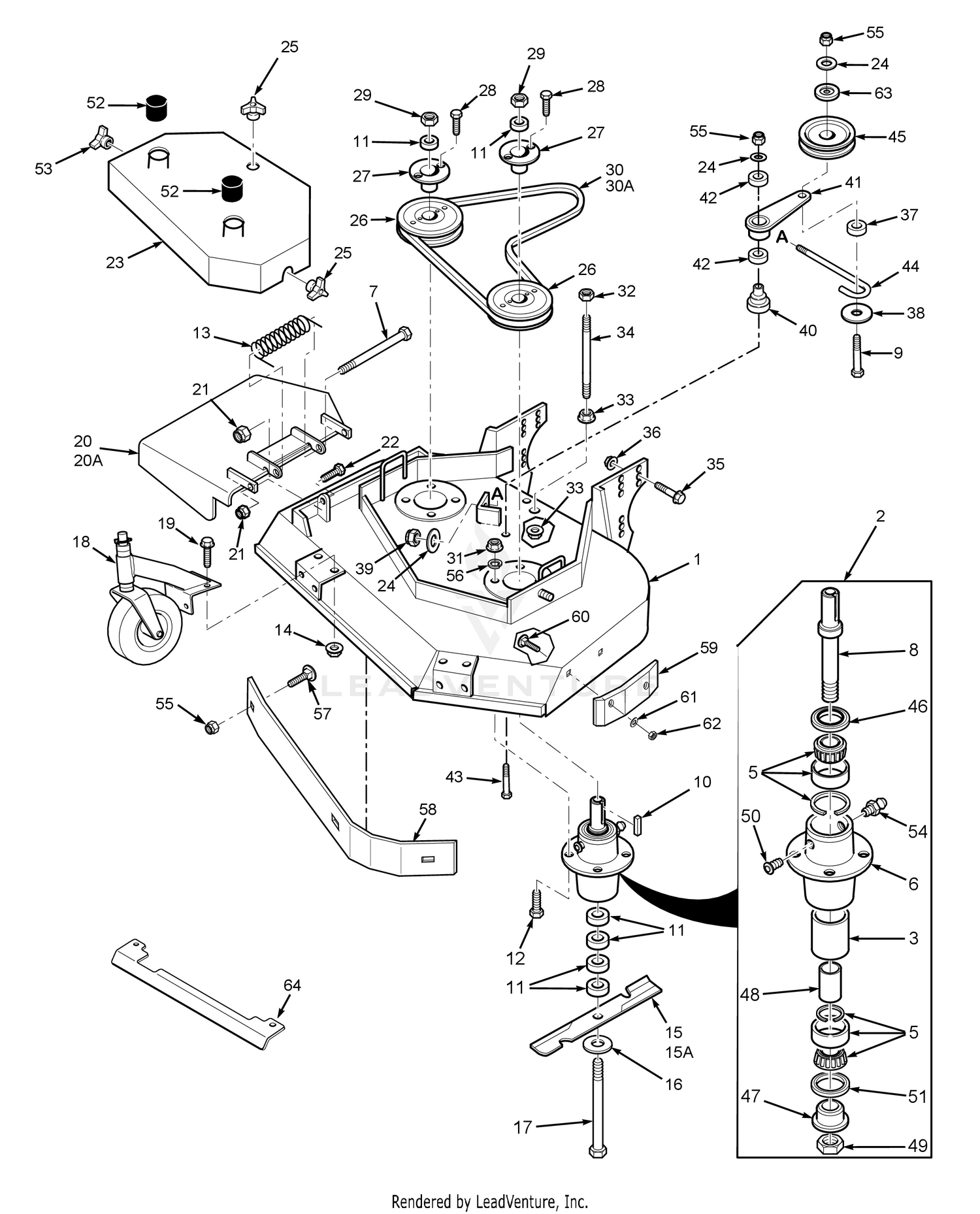 36A CUTTER DECK