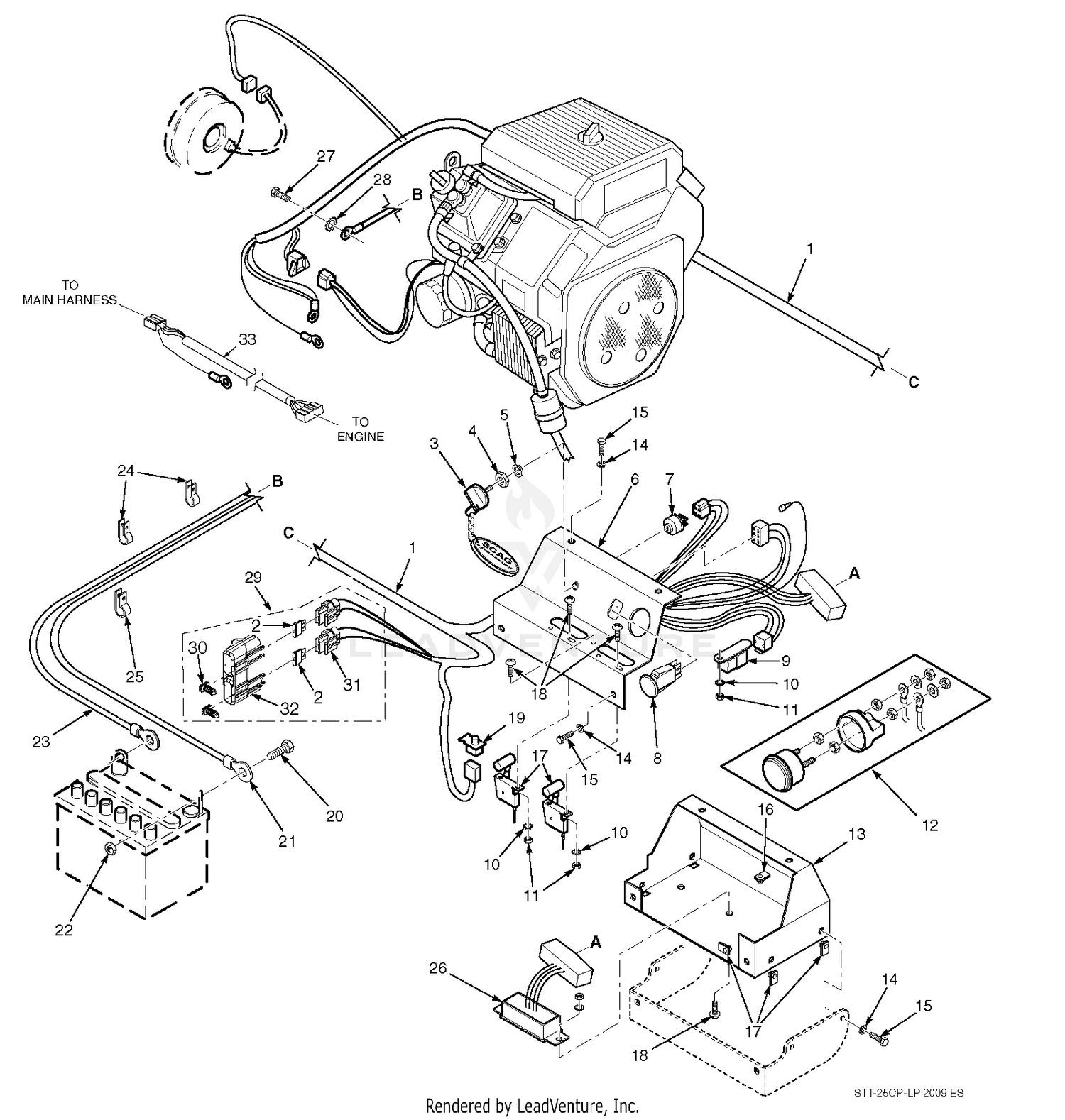 Electrical System - Kohler LP