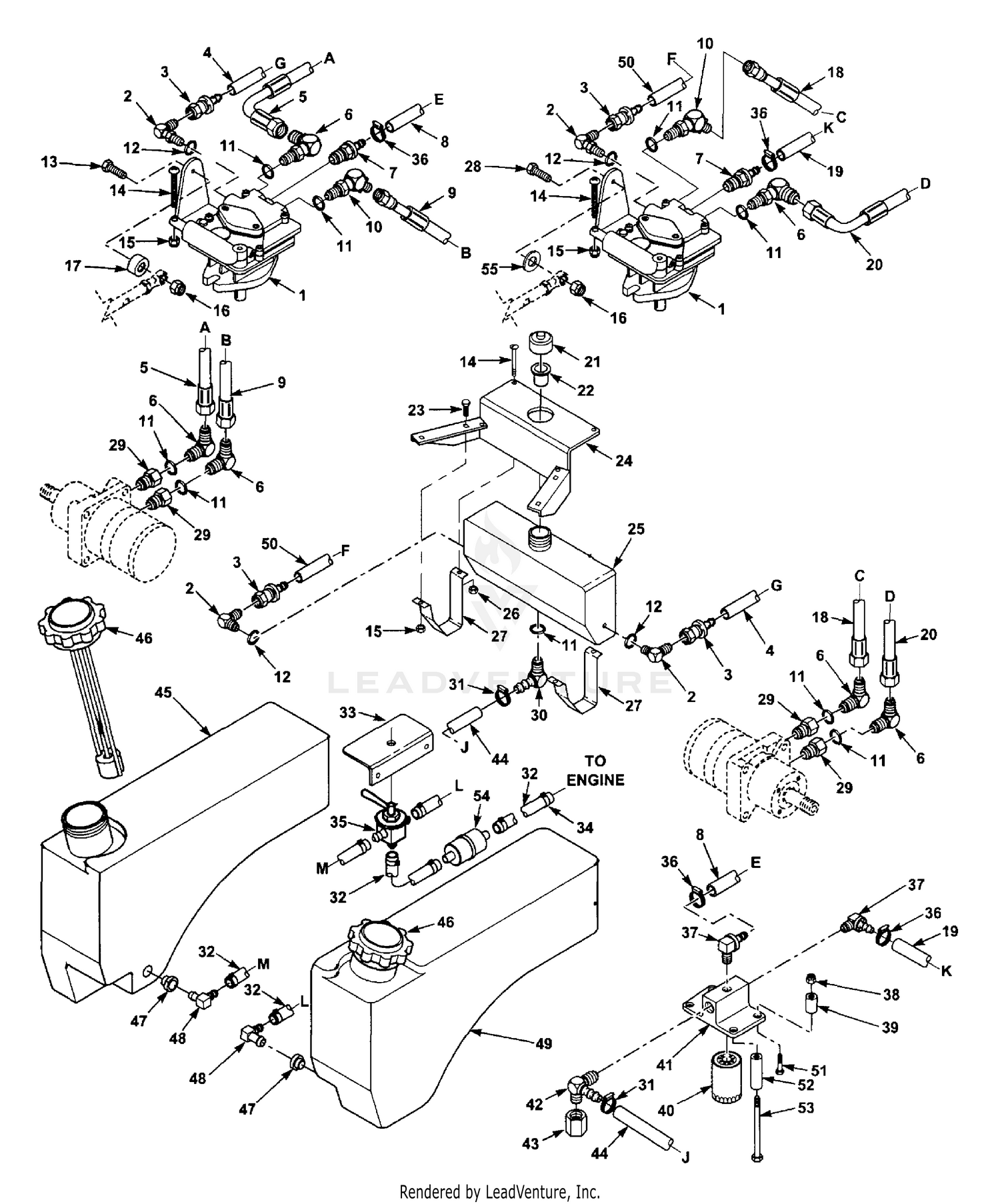 Fuel And Hydraulic System