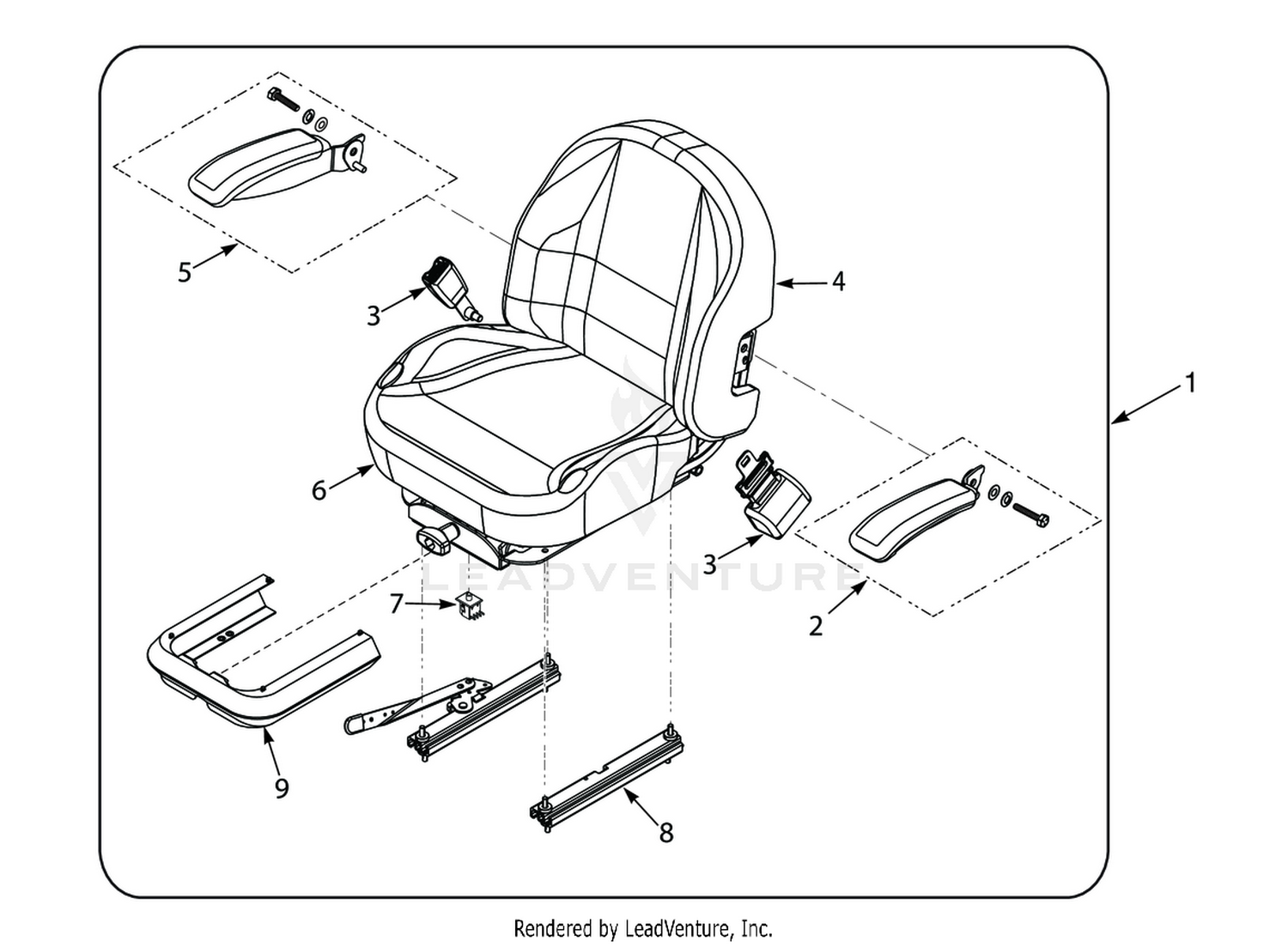 SPZ SUSPENSION SEAT