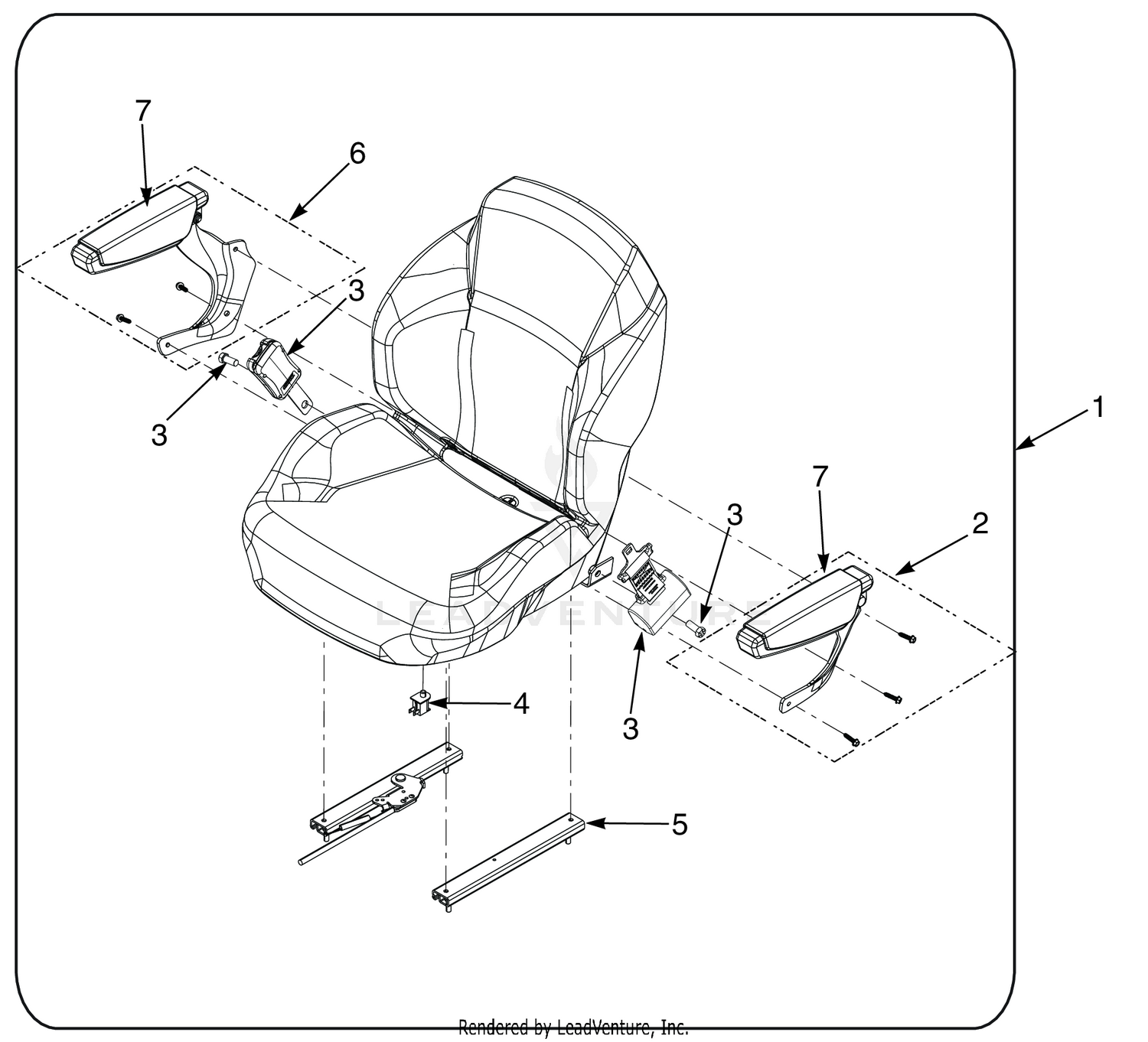 SCZII SEAT ASSEMBLY