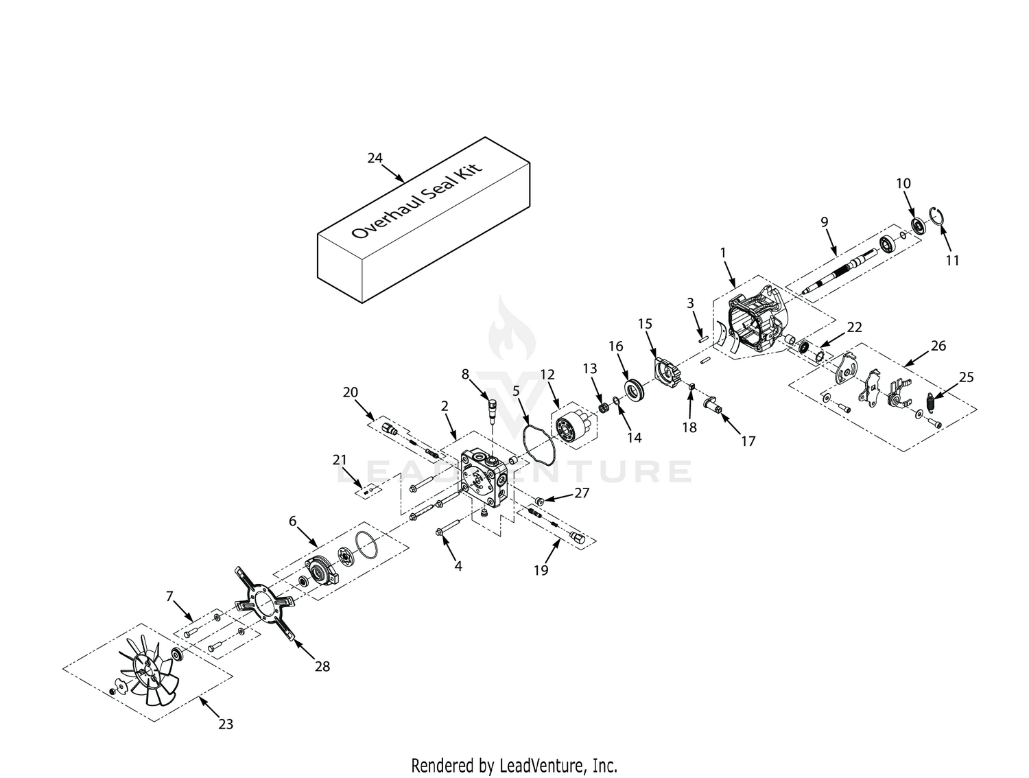 WS HYDRAULIC PUMP