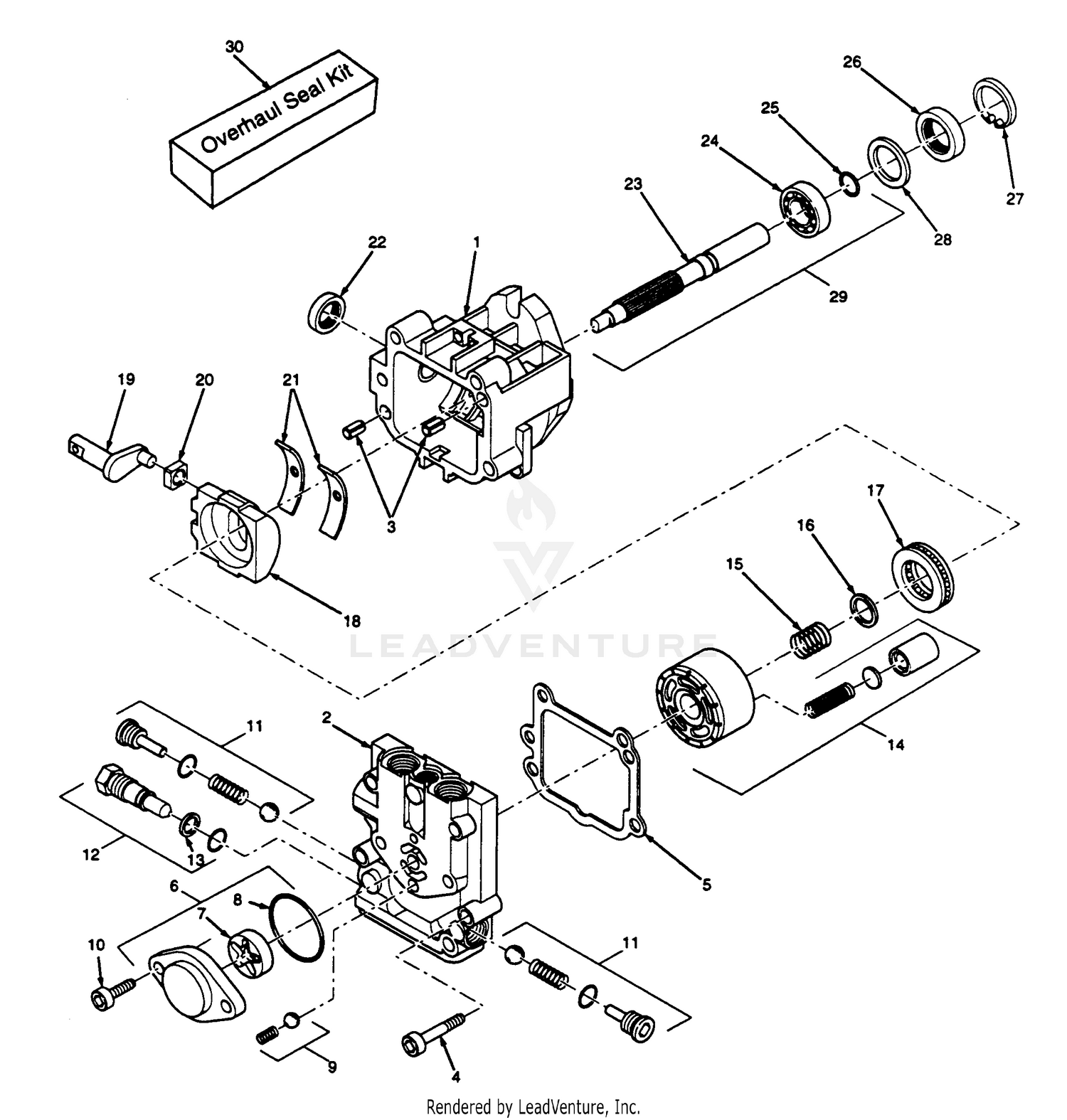Hydraulic Pump Assembly
