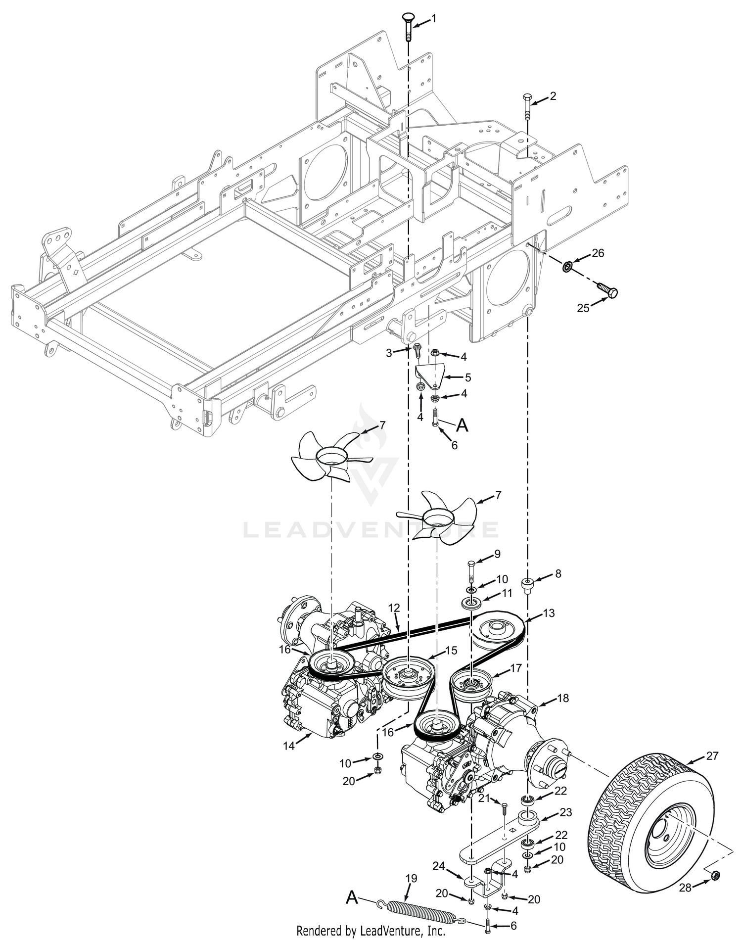 SCZII DRIVE SYSTEM COMPONENTS