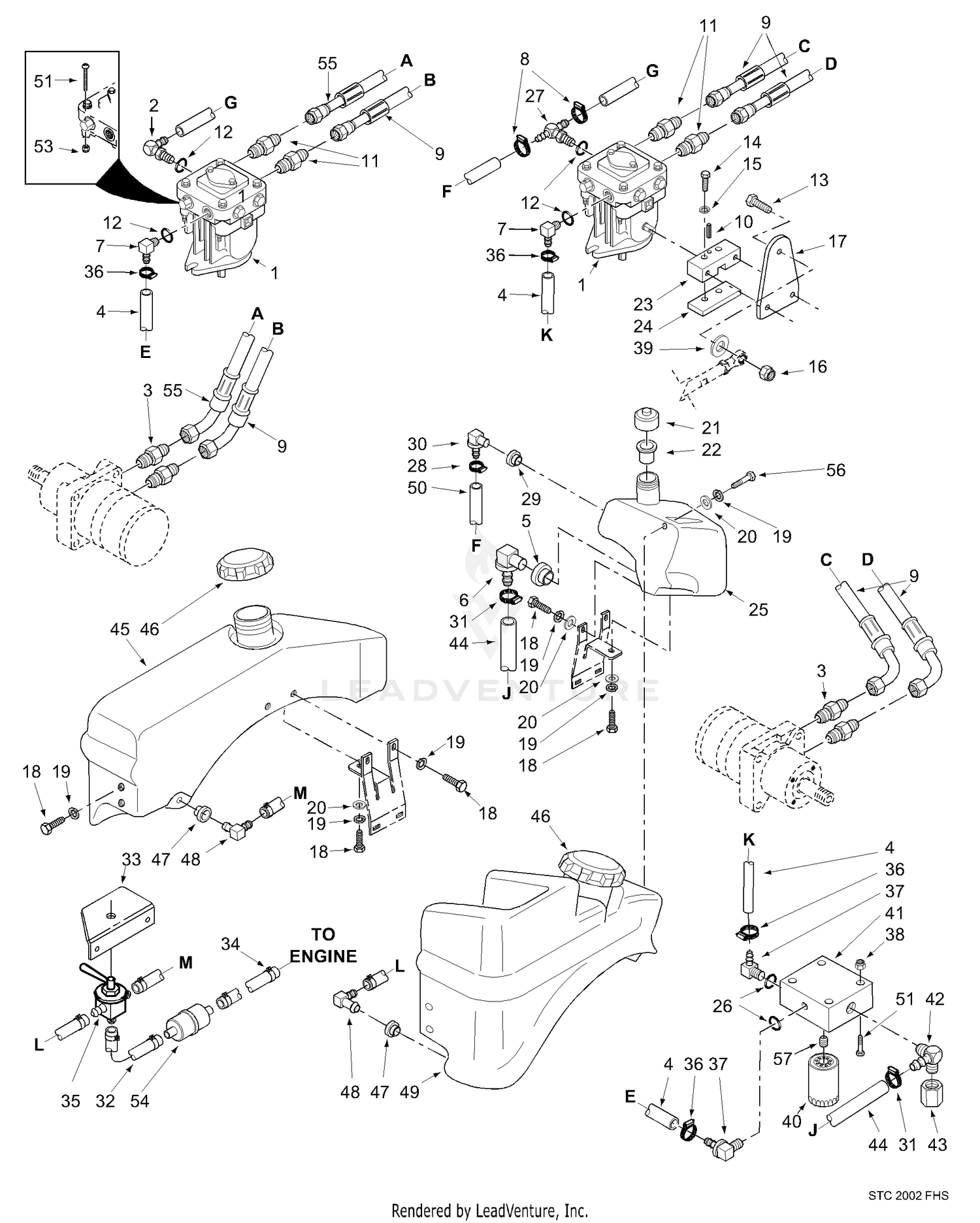 Fuel And Hydraulic System