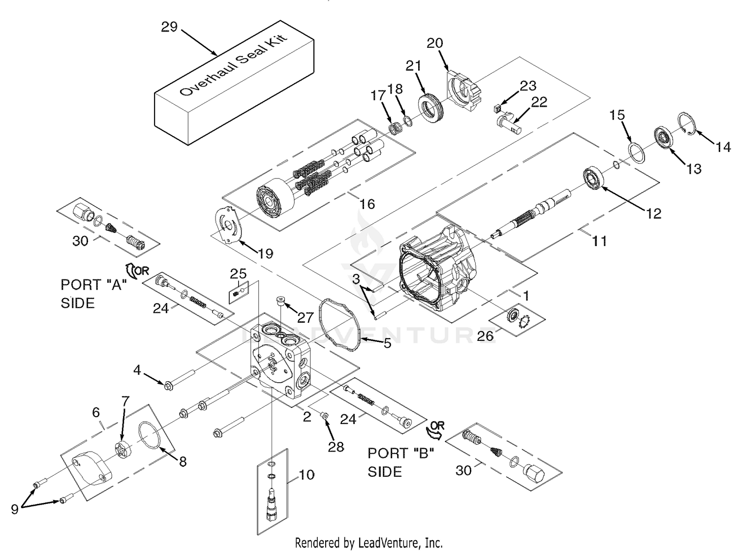 Hydraulic Pump Assembly