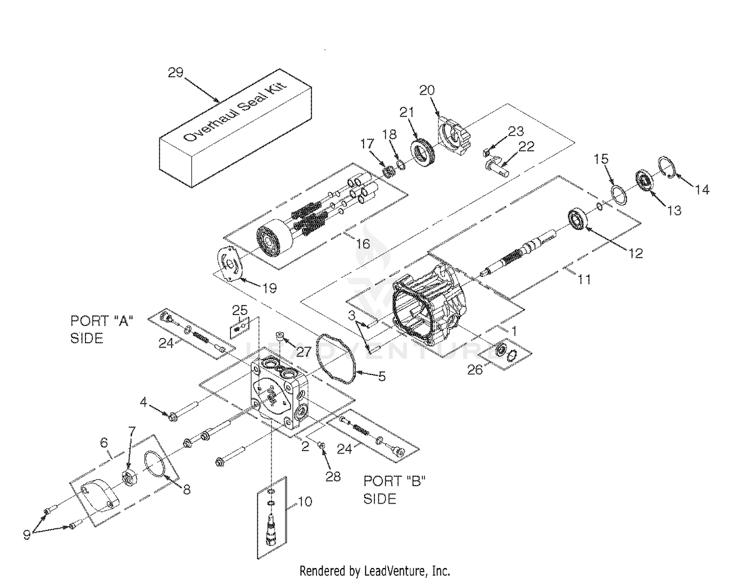 Hydraulic Pump Assembly