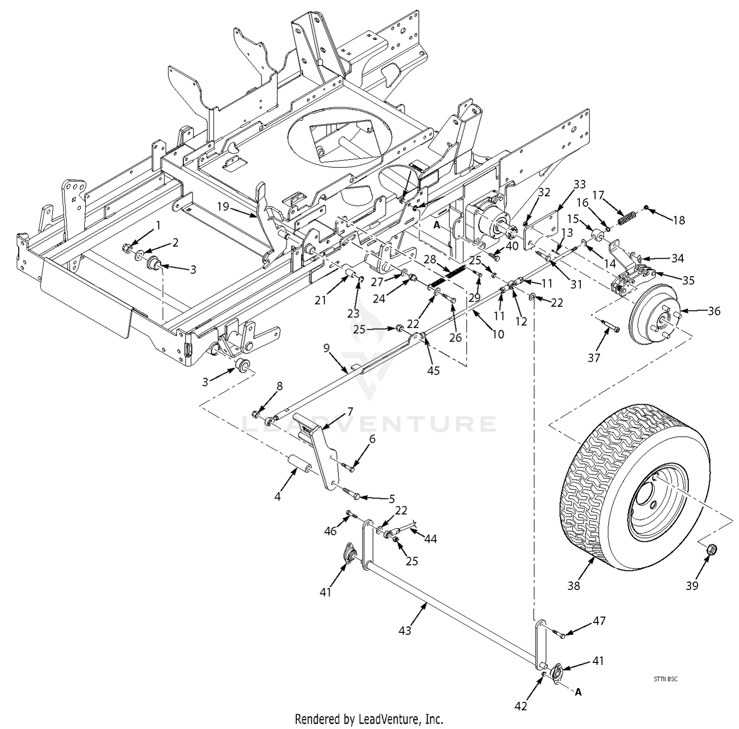 STTII Brake Components