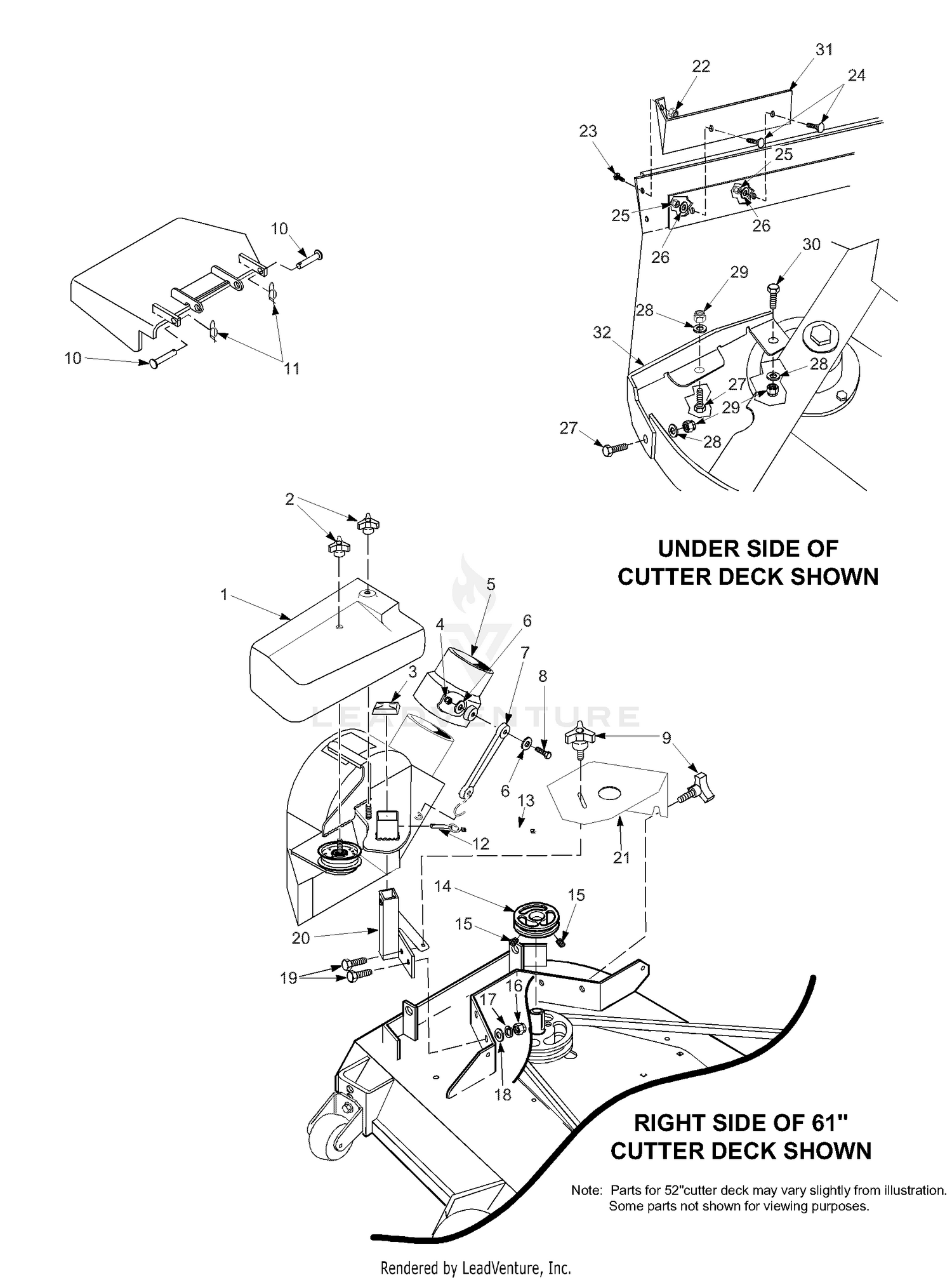 GC-STT Blower Mounting Components