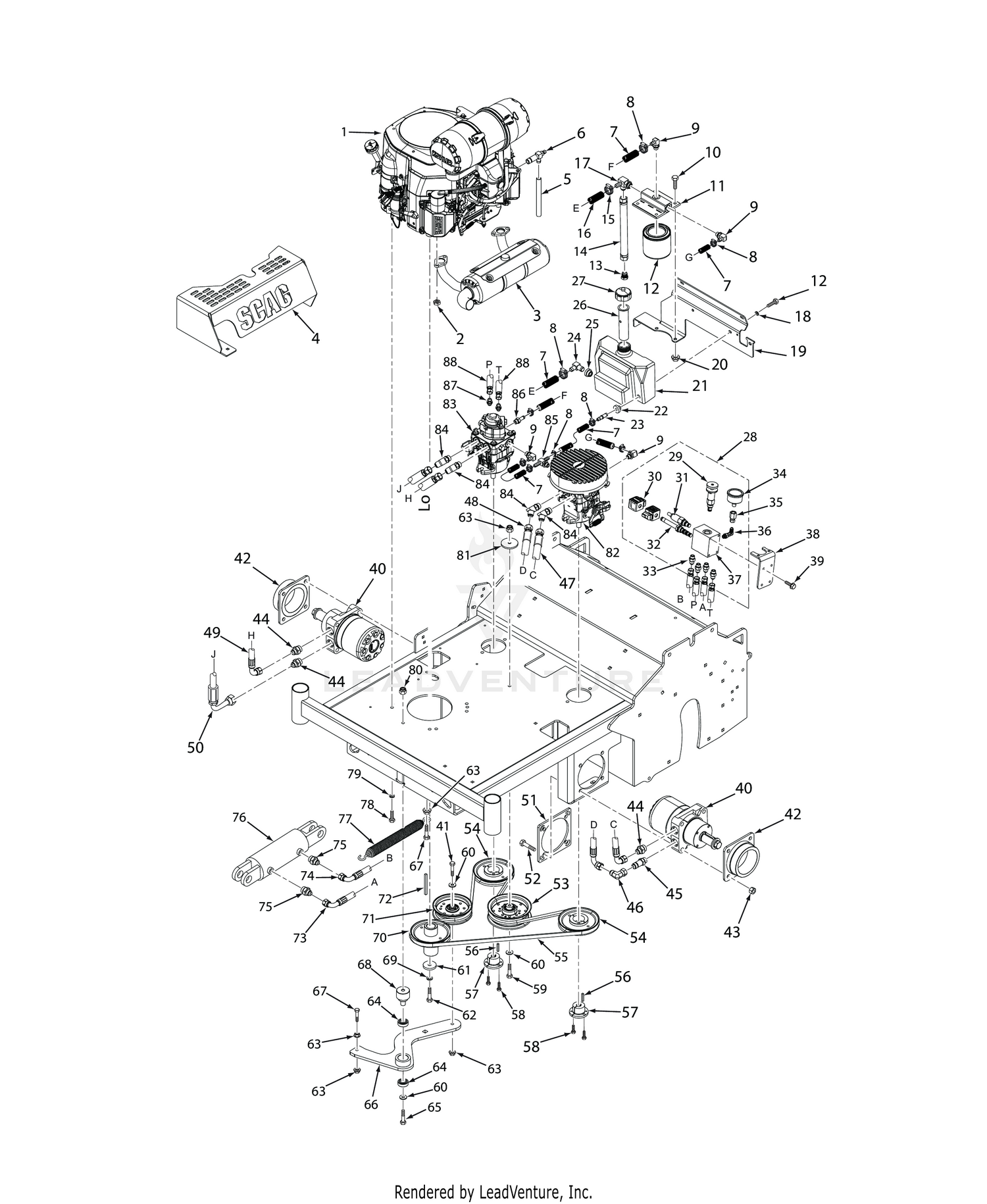 ENGINE AND HYDRAULICS