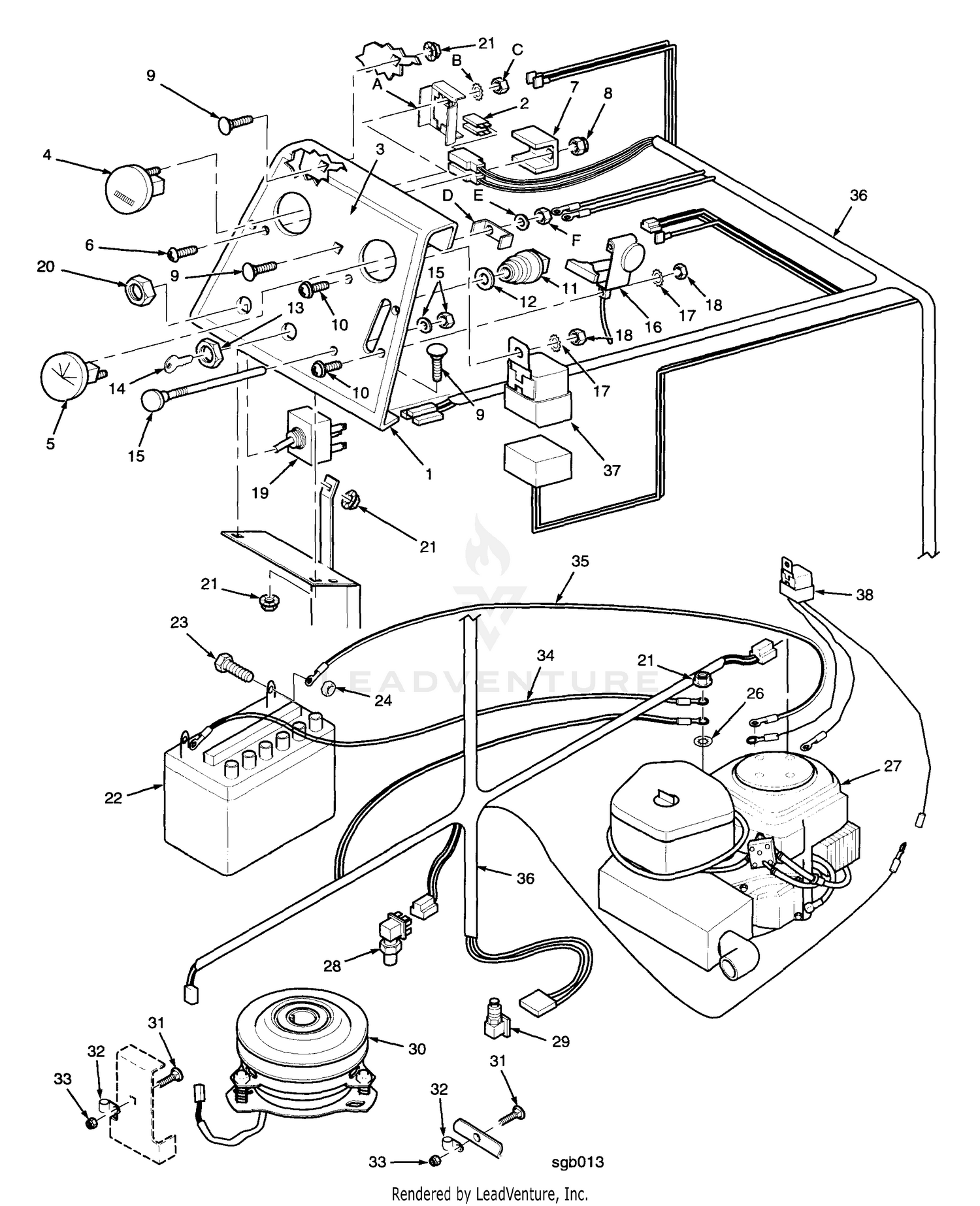 Instrument Panel And Electrical Components
