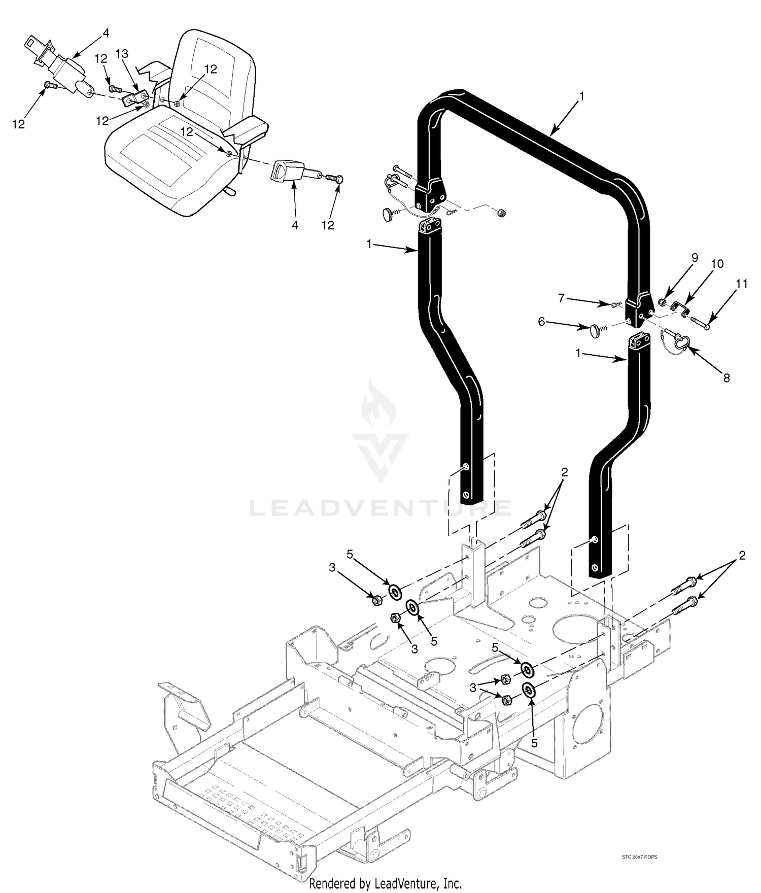 STC Roll Over Protection System