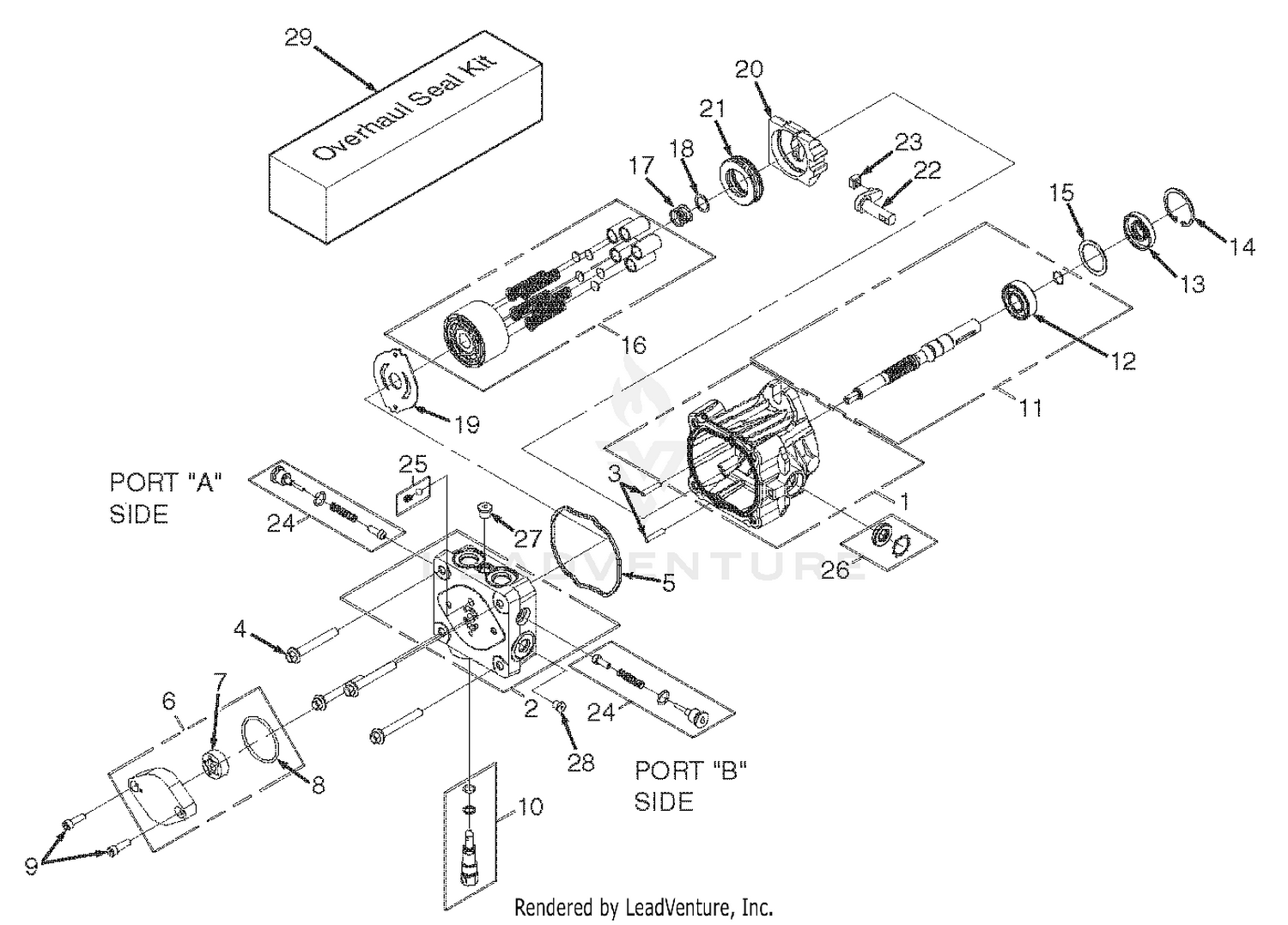 Hydraulic Pump Assembly