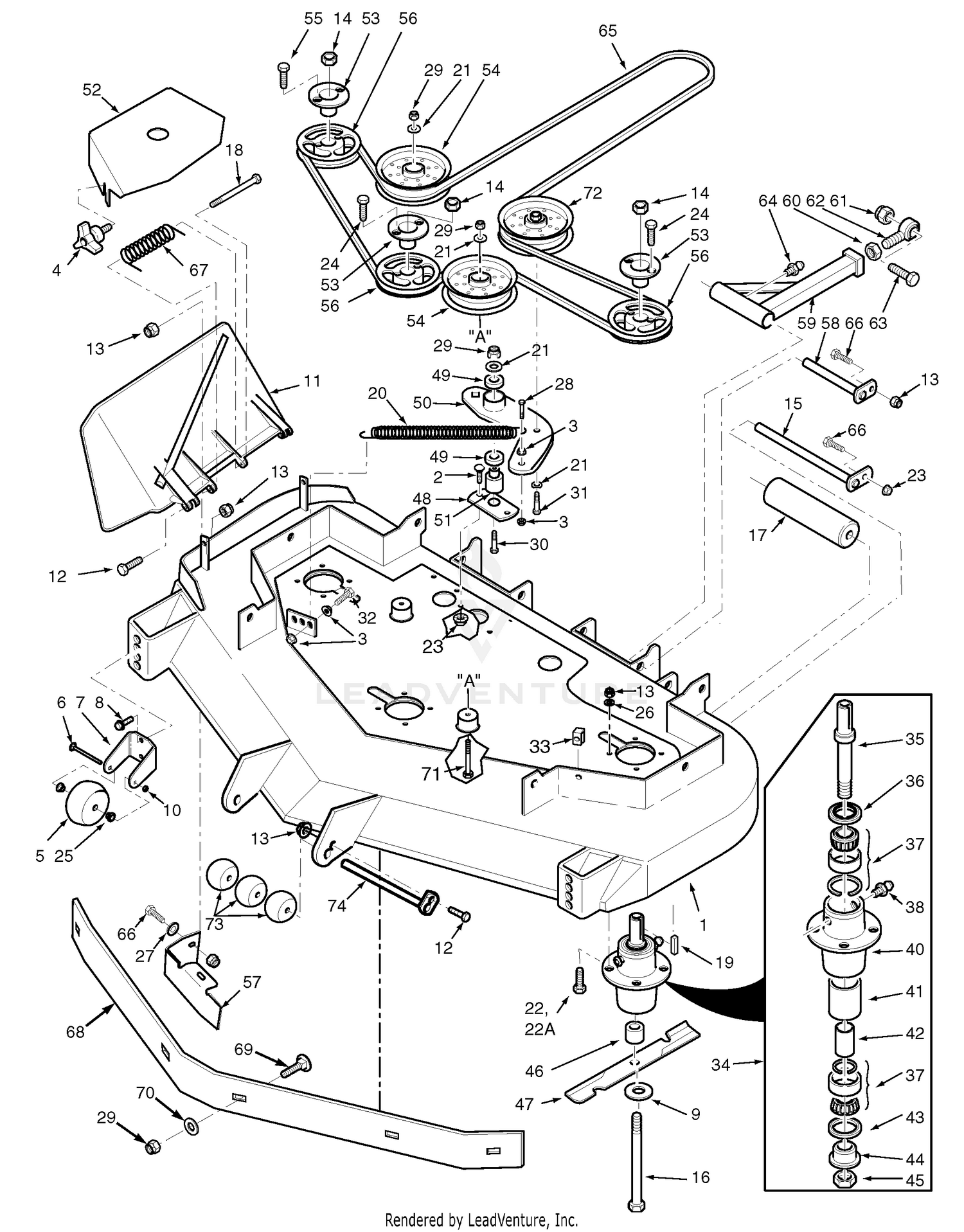 61A Cutter Deck