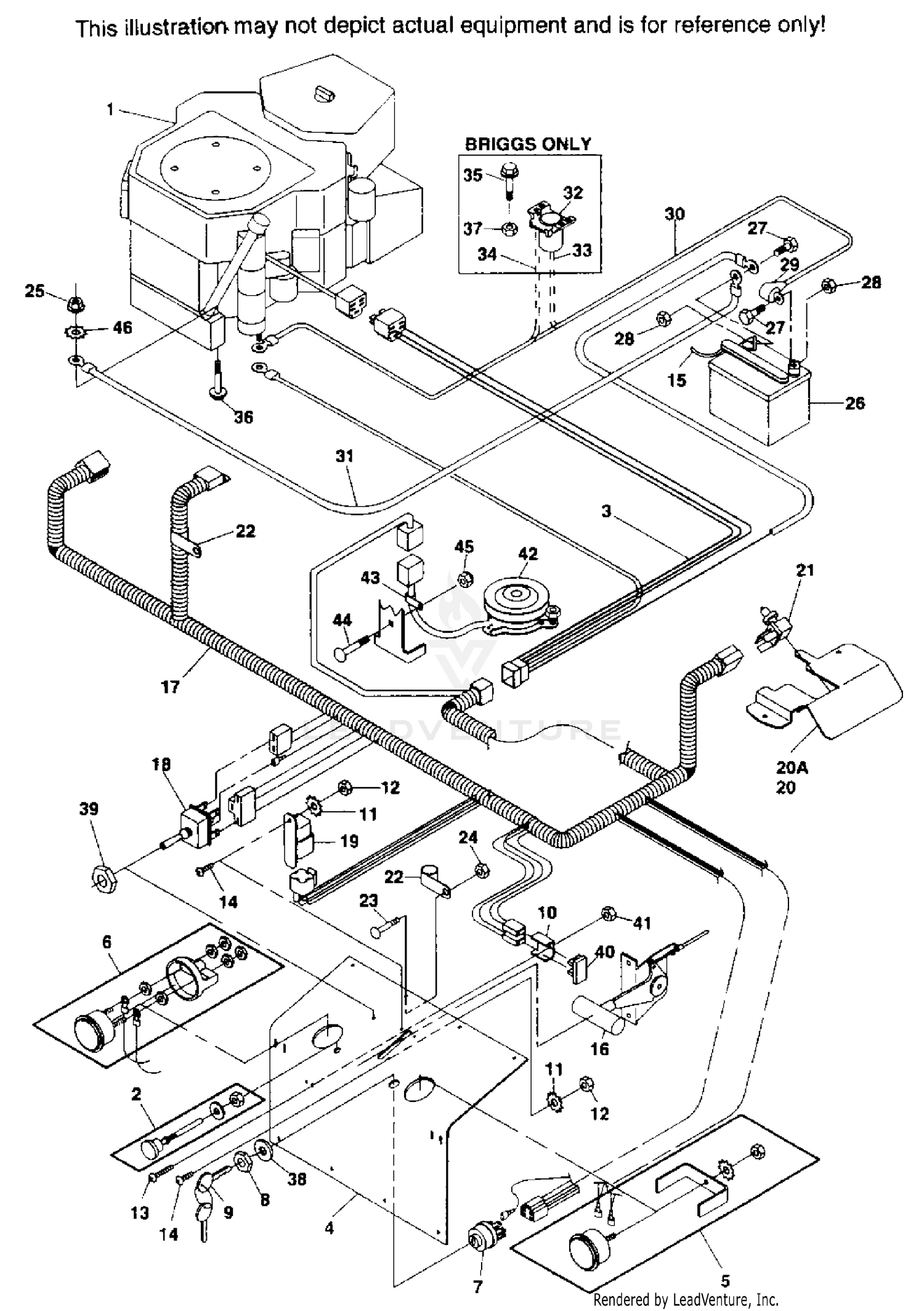 INSTRUMENT PANEL AND ELECTRICAL COMPONENTS