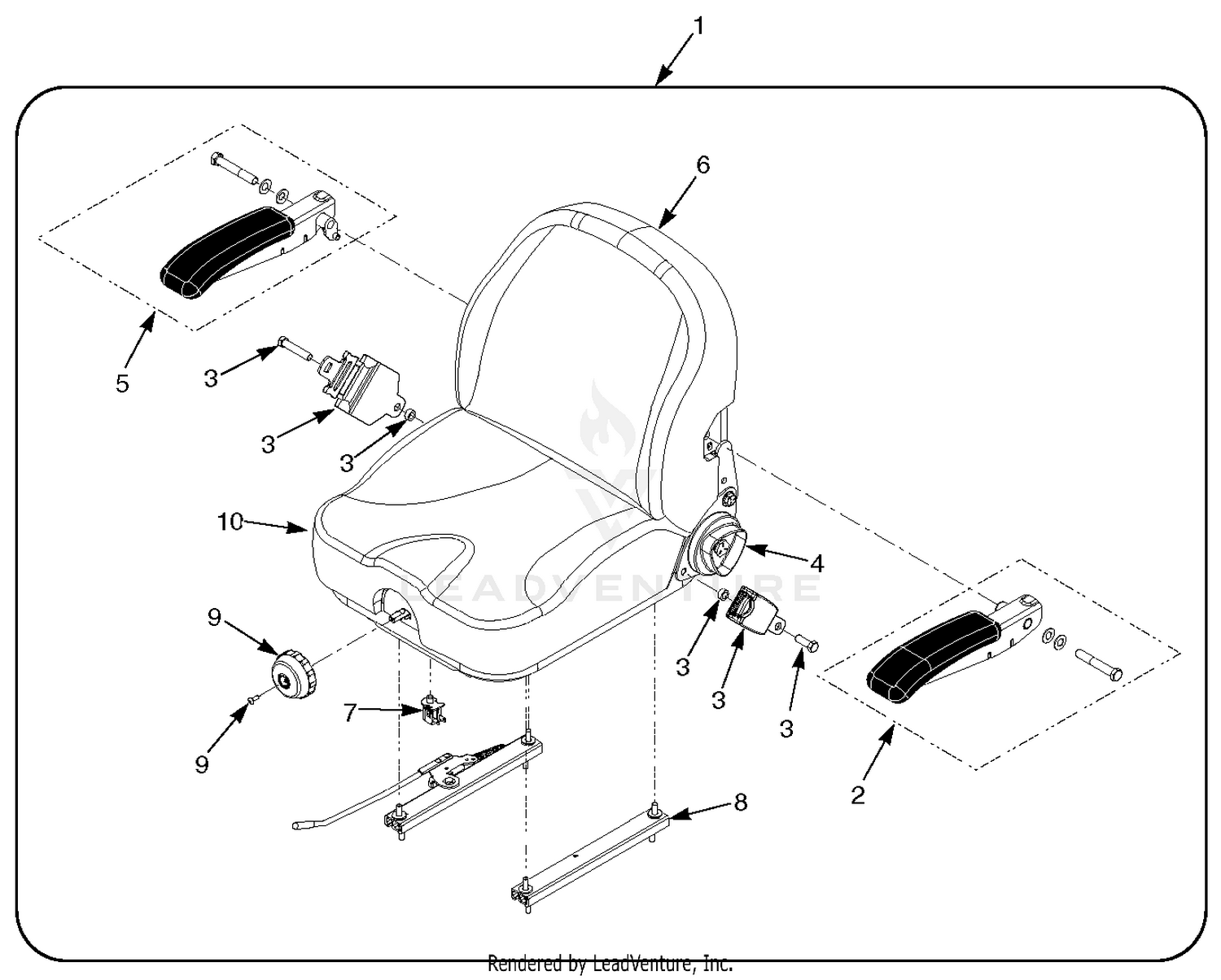 STTII Suspension Seat