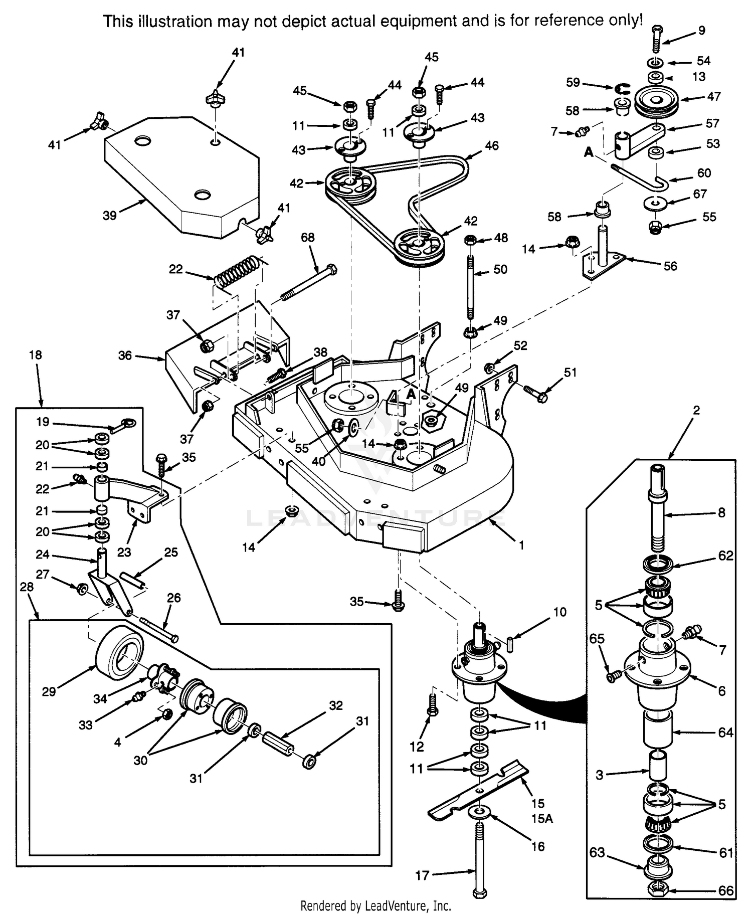 CUTTER DECK 36"