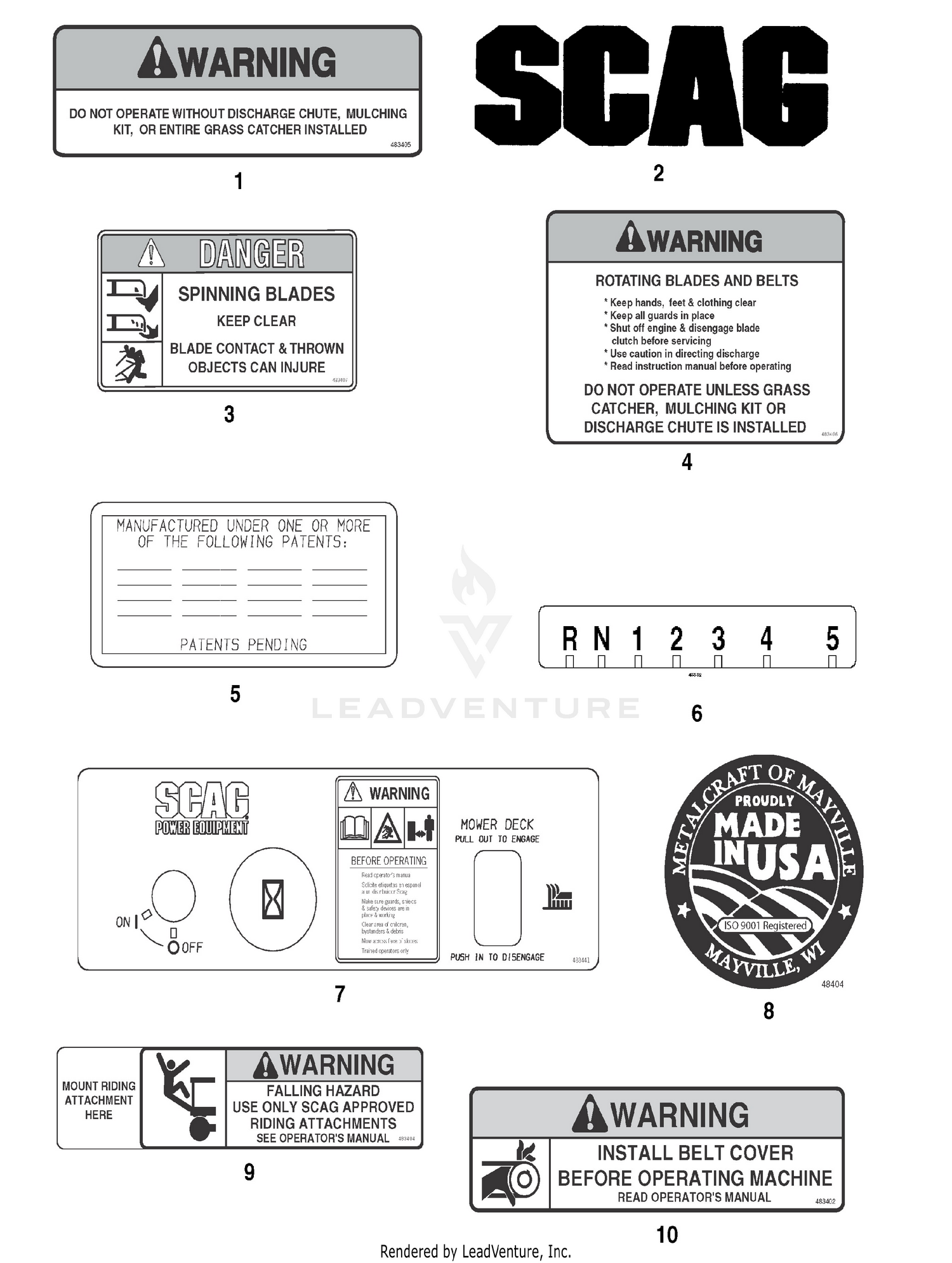 Replacement Decals And Information Plates (Part 1)