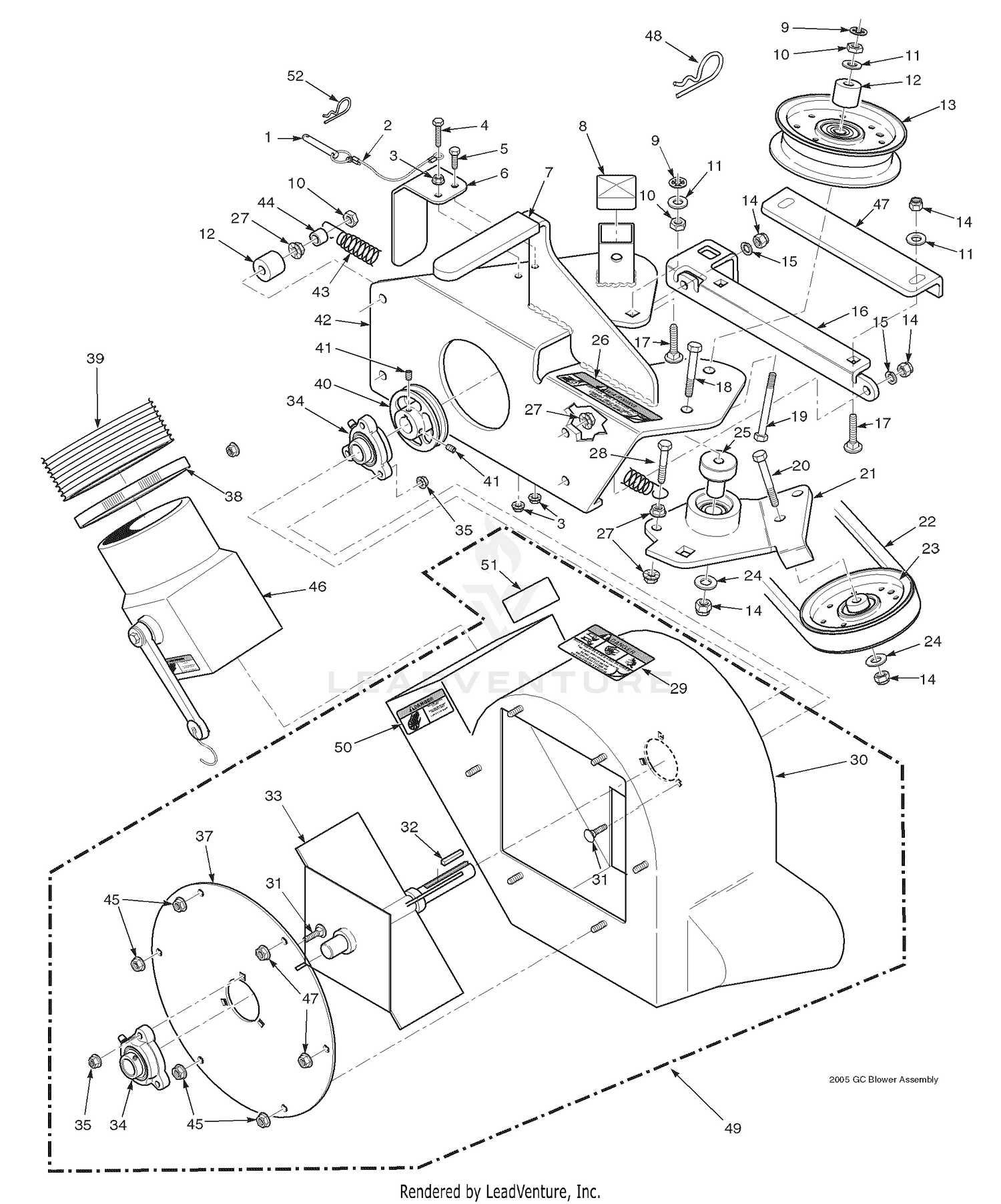 Blower Housing Assembly